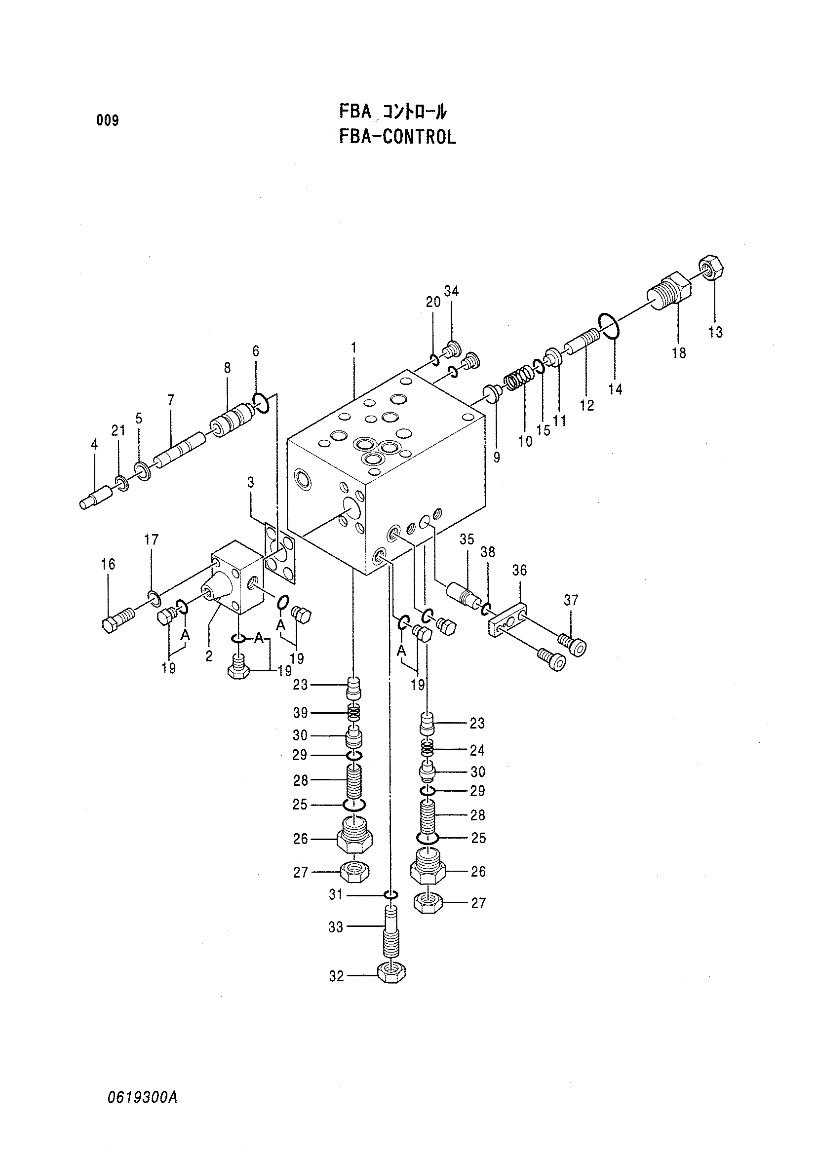 Схема Фба-контрол HITACHI LX70-2 JPN