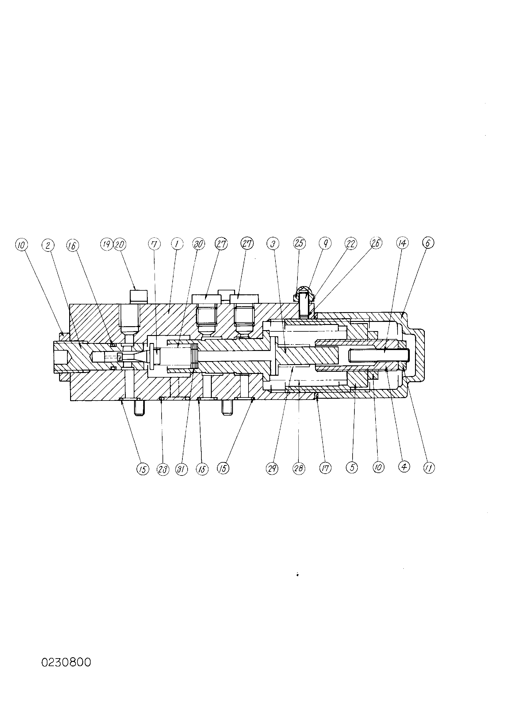 Схема Силовой ограничитель HITACHI KH125-3(D)