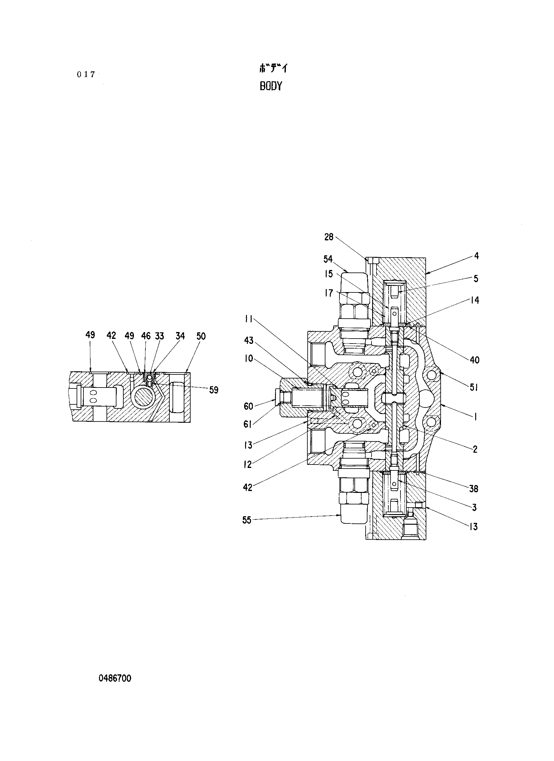 Схема Корпус HITACHI RX2000-2