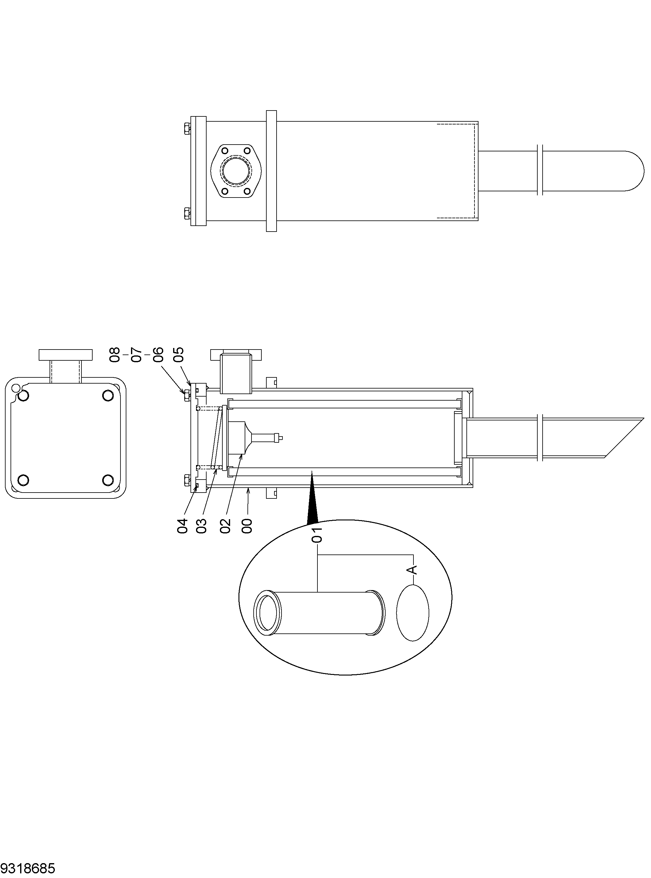 Схема Фулл-флов фильтр HITACHI EX1800-3