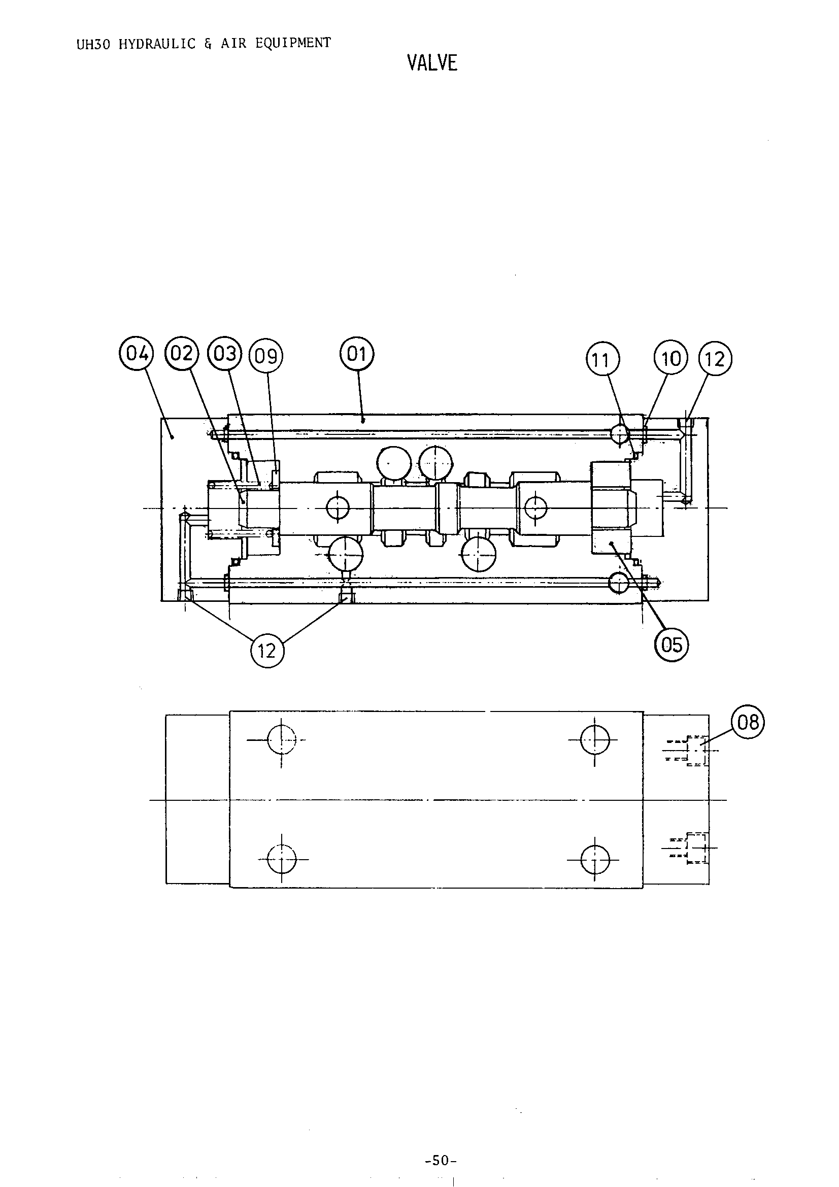 Схема Клапан HITACHI UH30
