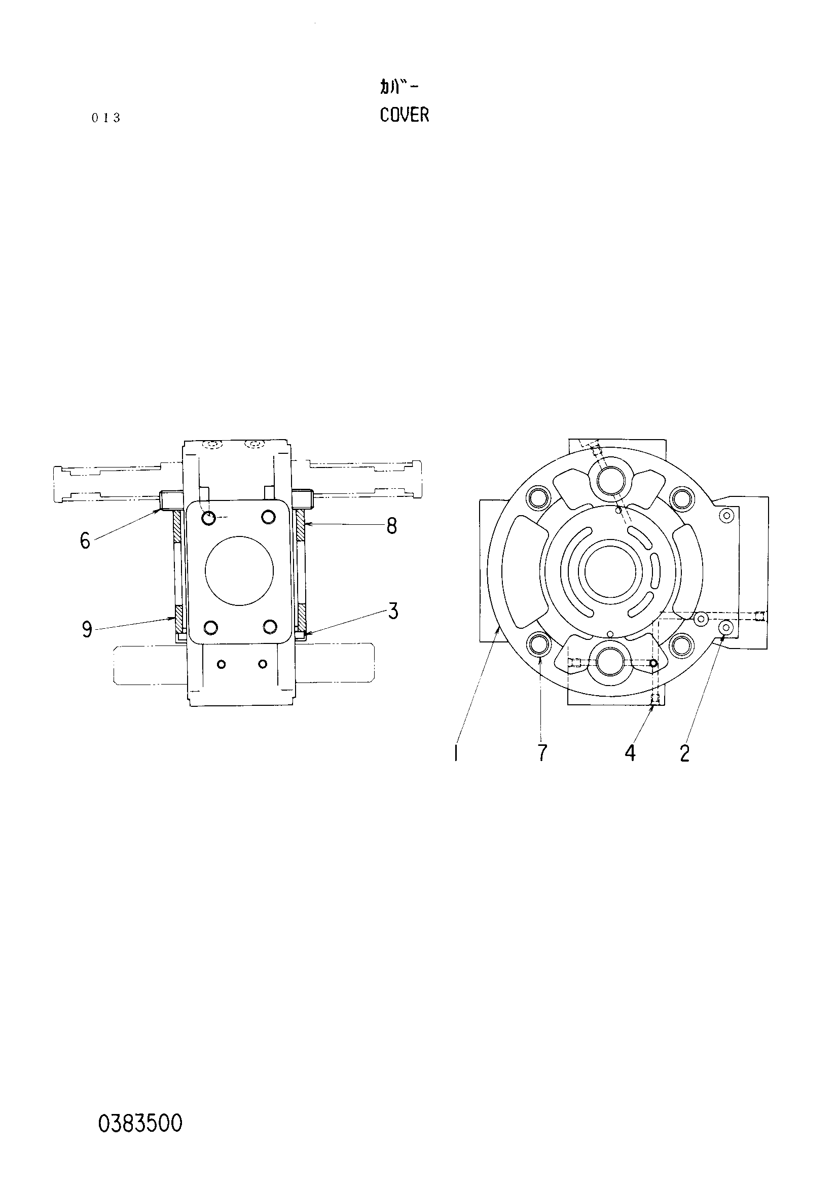 Схема Крышка HITACHI EX60WD