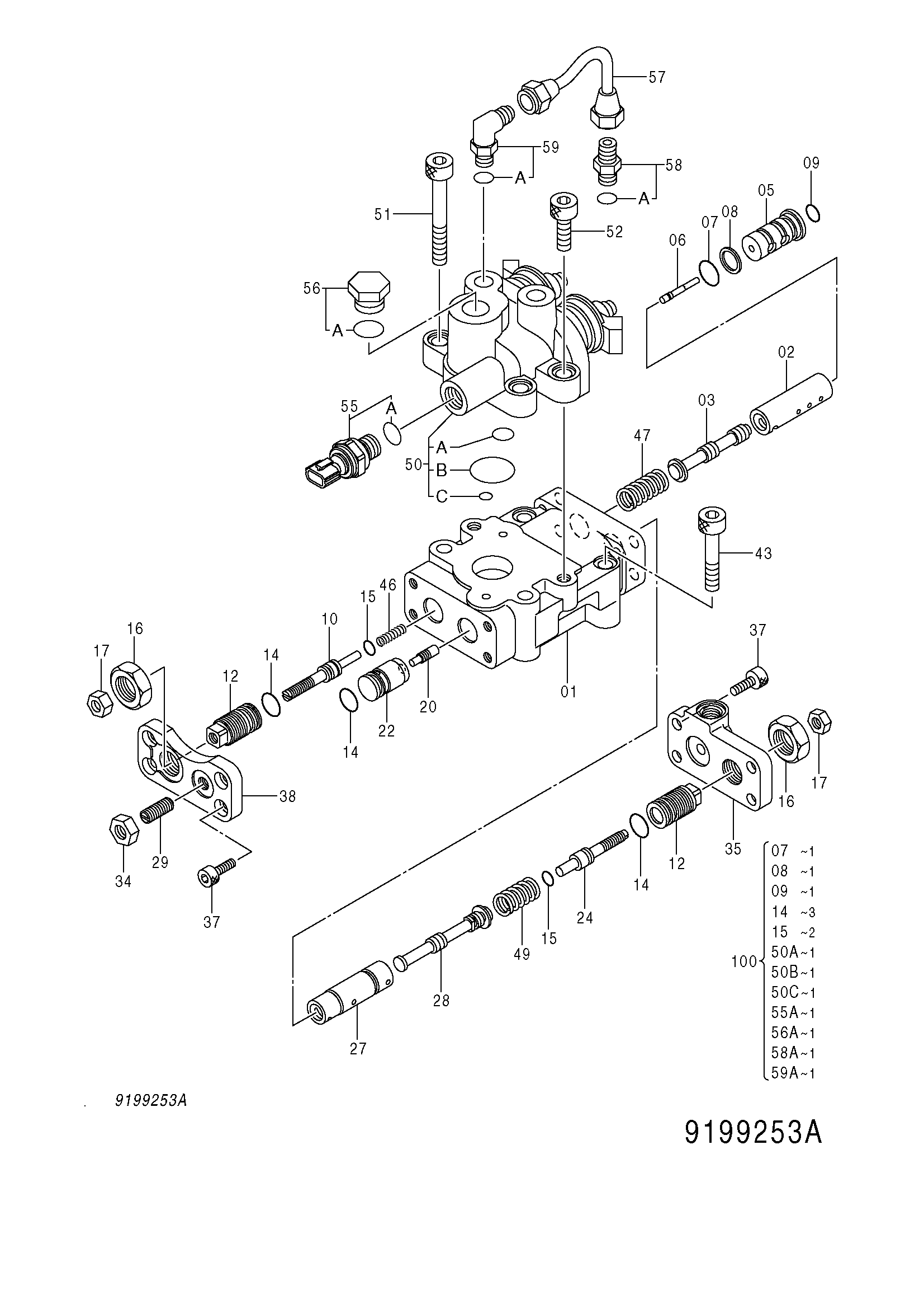 Схема Регулятор HITACHI ZX125US-E