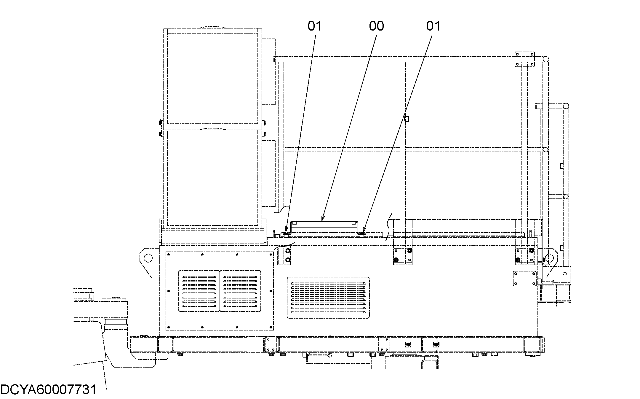 Схема Лоадвеигх фонарь HITACHI EH3500AC2