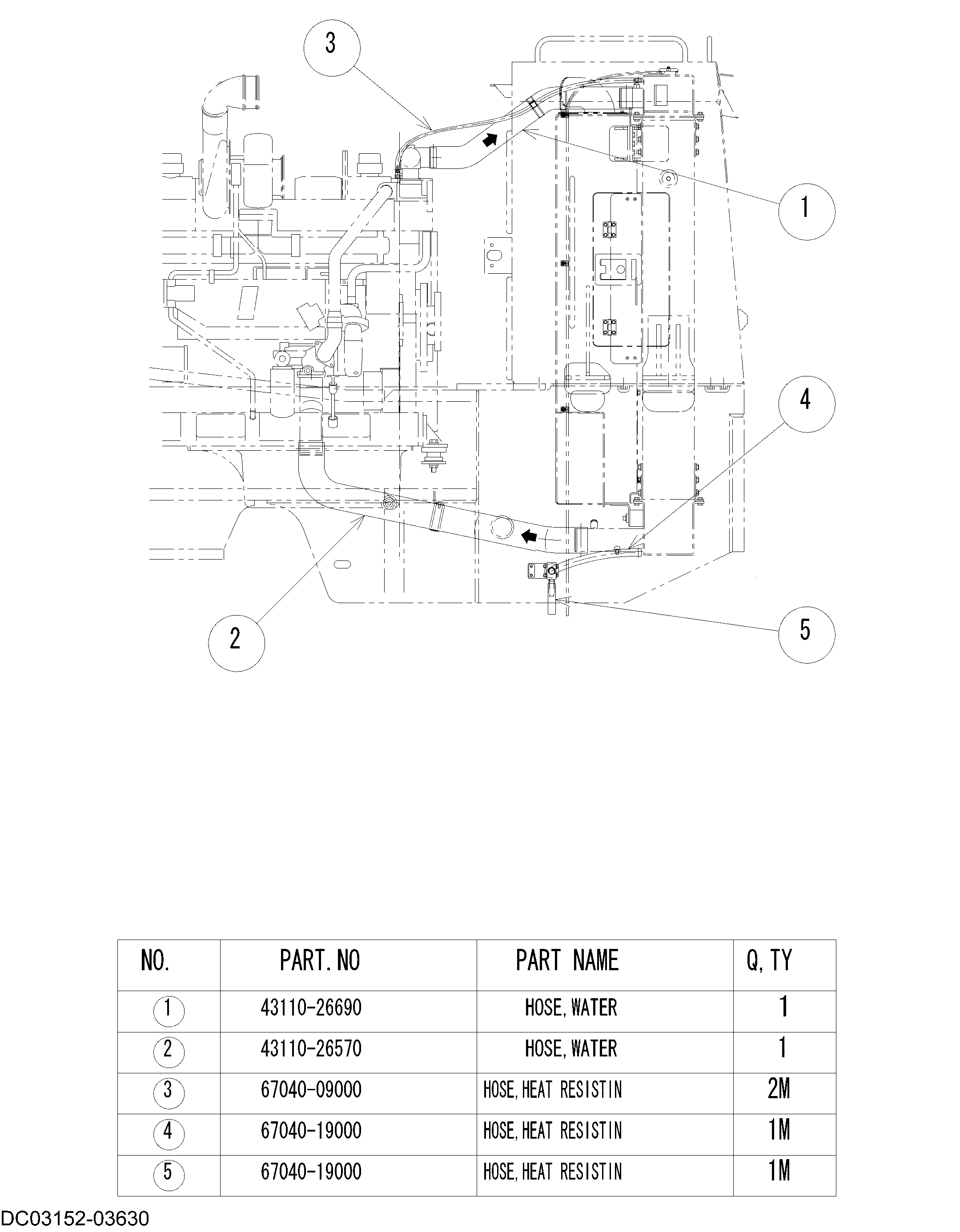Схема Изолятор крепление (2) HITACHI ZW550