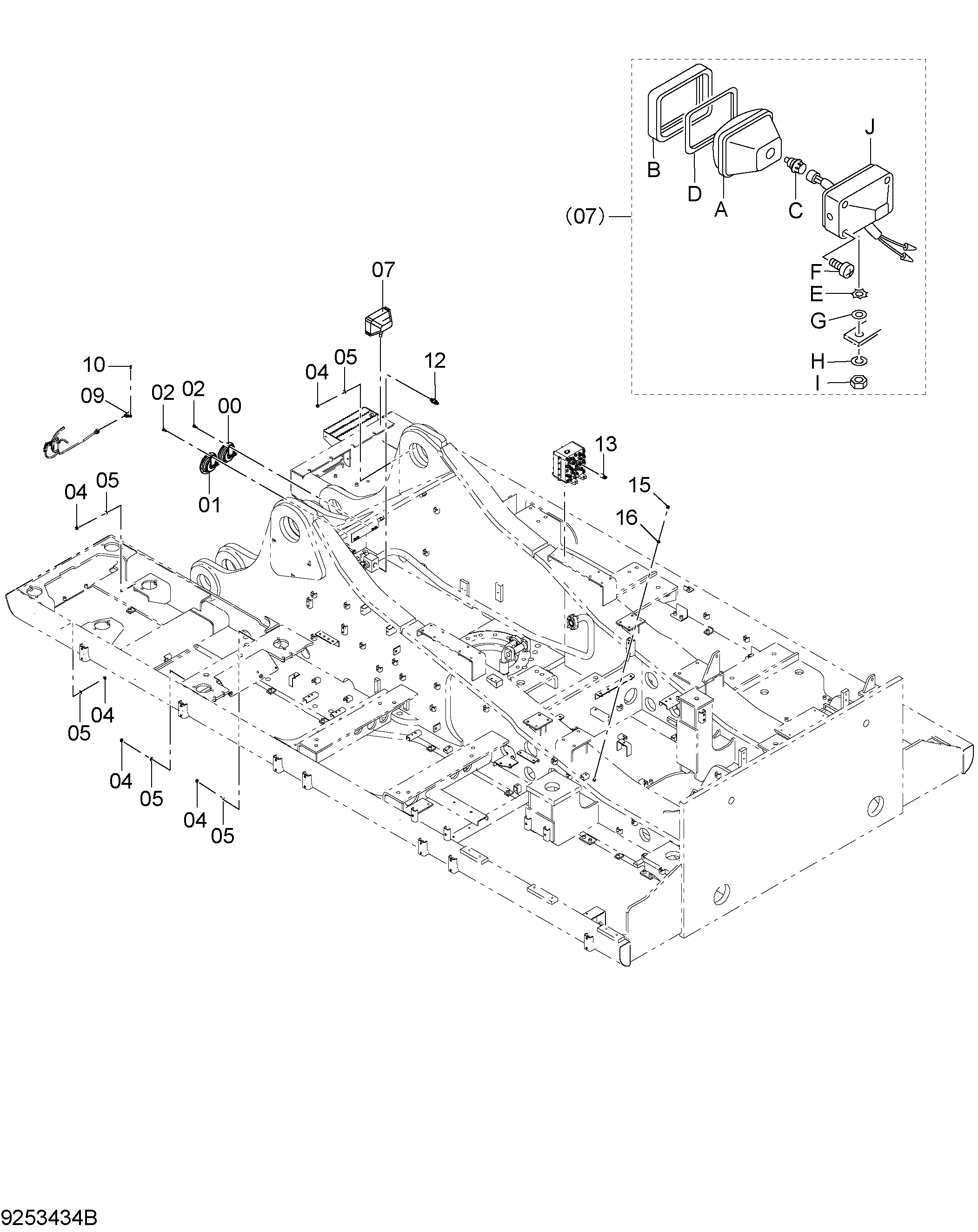 Схема Электрооборудование (5) HITACHI ZX1800K-3