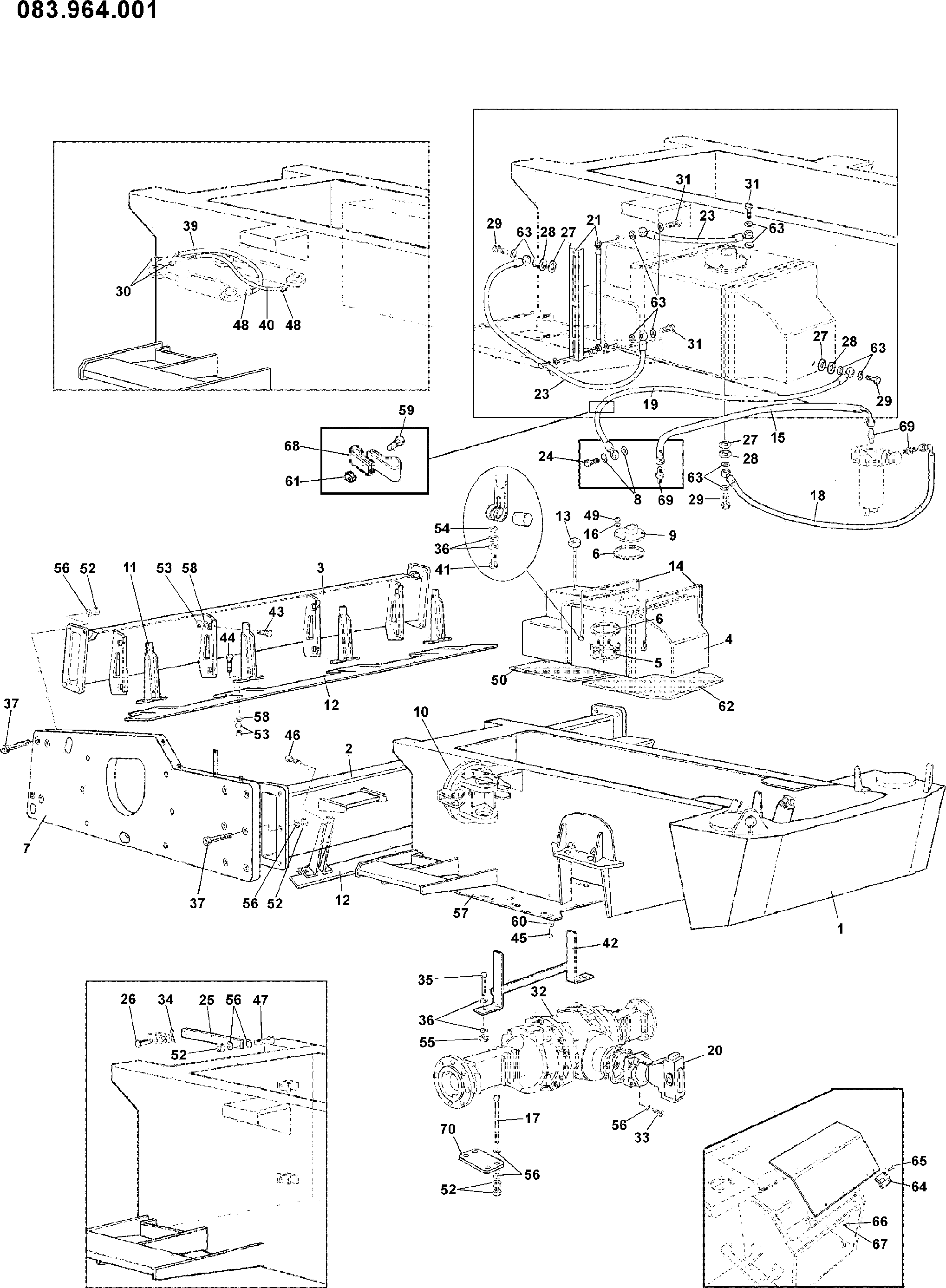 Схема Фирст узел в сборе HITACHI ZC120S