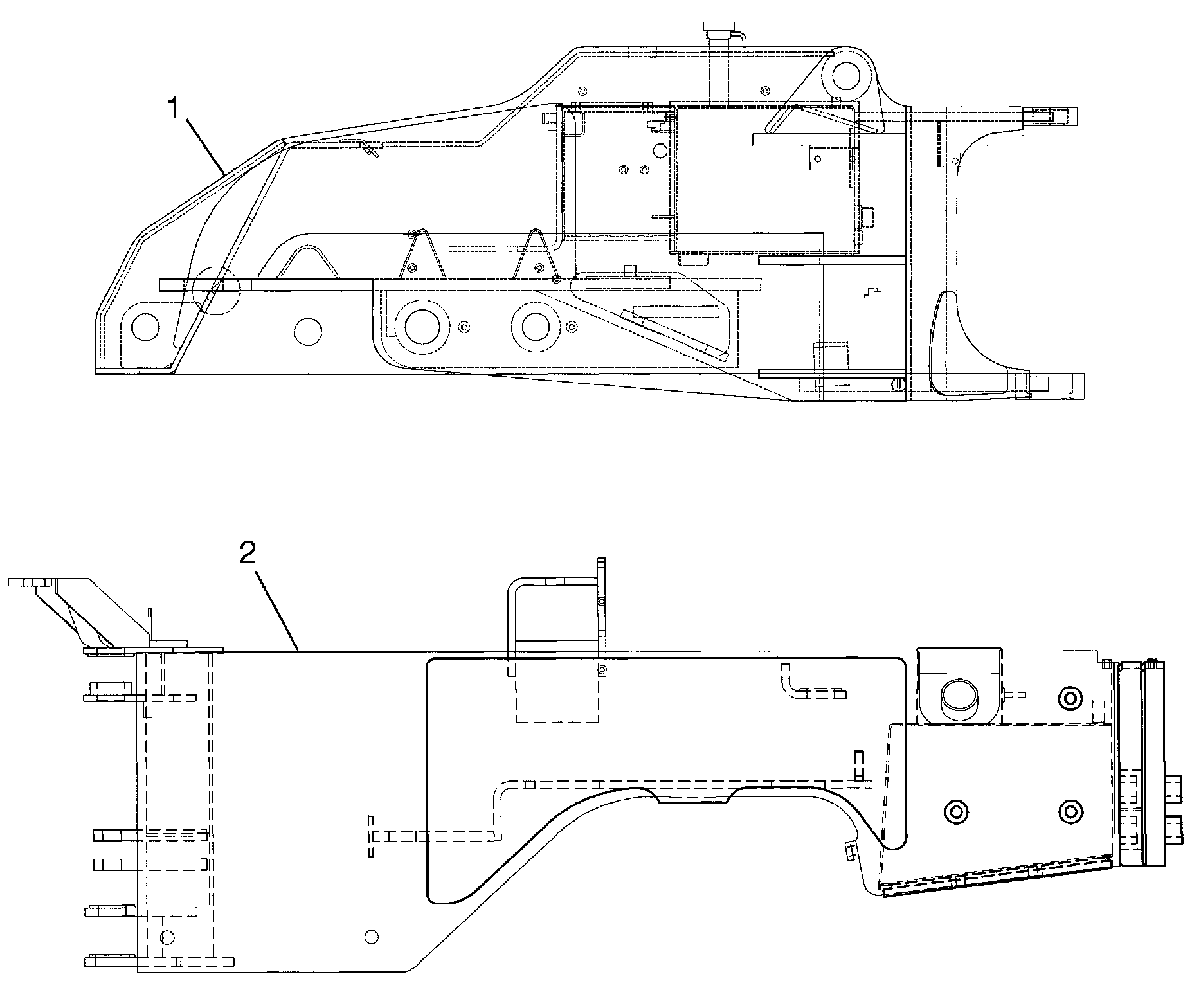 Схема Рама HITACHI L13T-3
