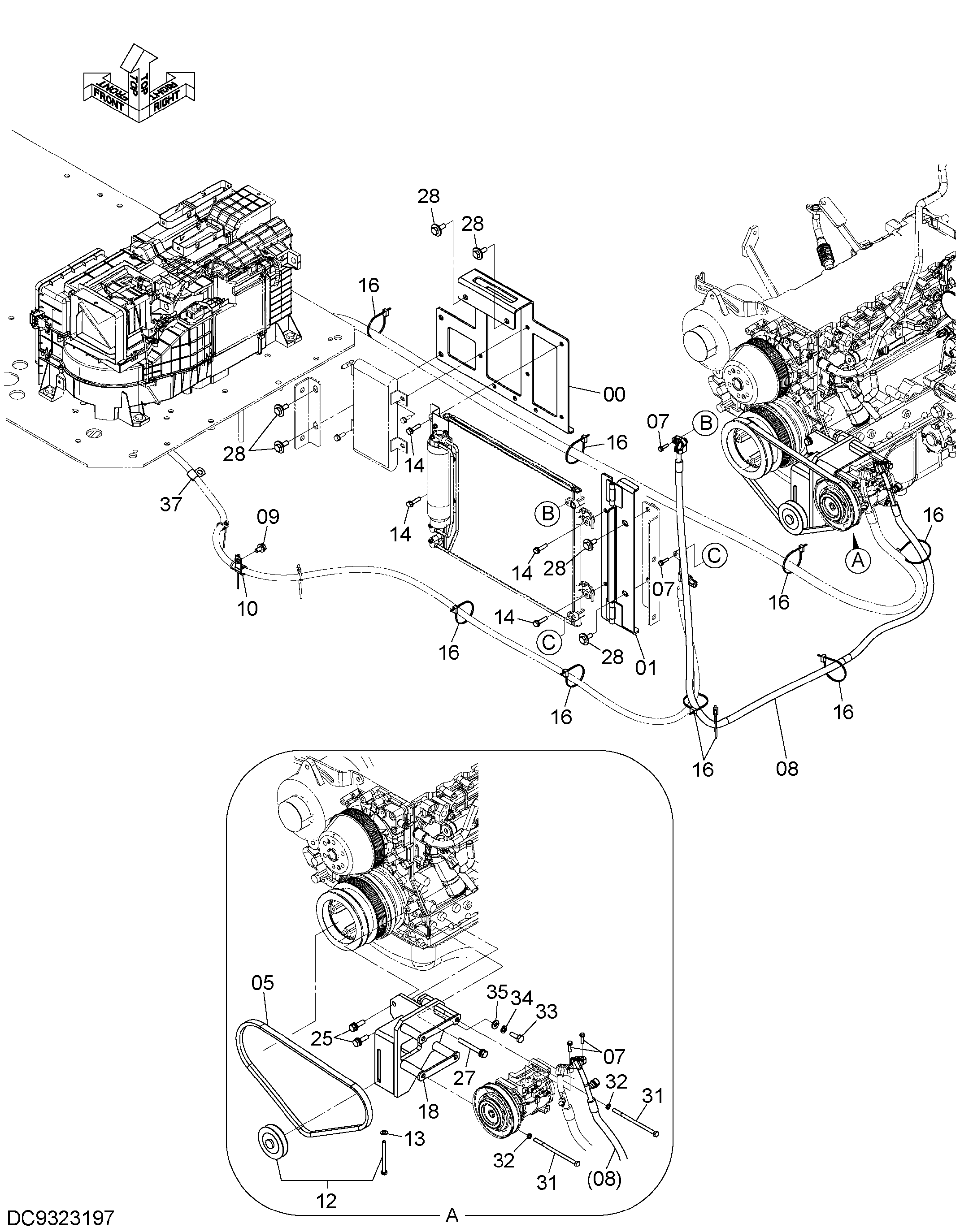 Схема Кондиционер (2) HITACHI ZH200-A