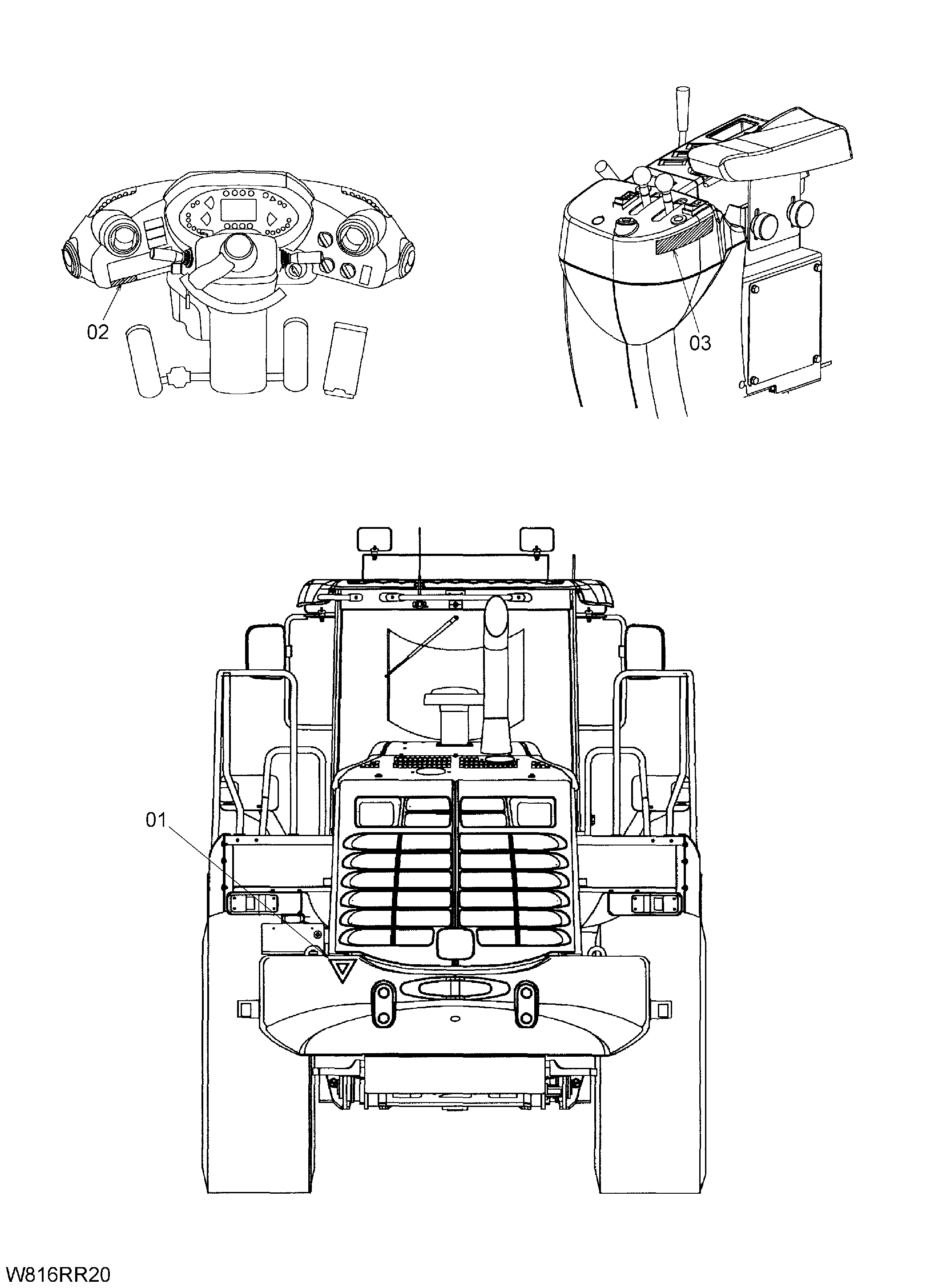 Схема Информационная табличка(японский)[6CG, HCG](RRE) HITACHI ZW220