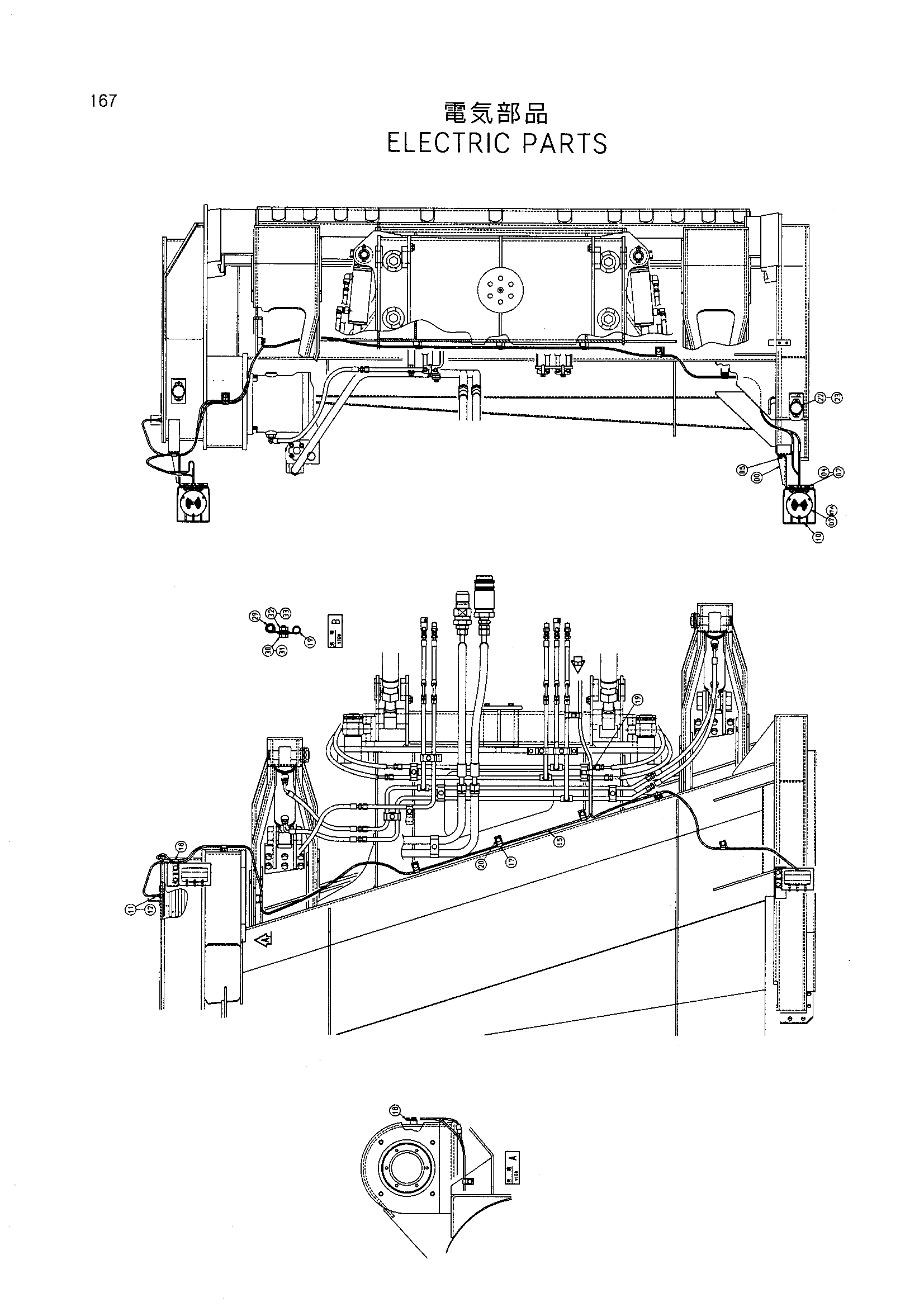 Схема Электрооборудование HITACHI LX80RS-2
