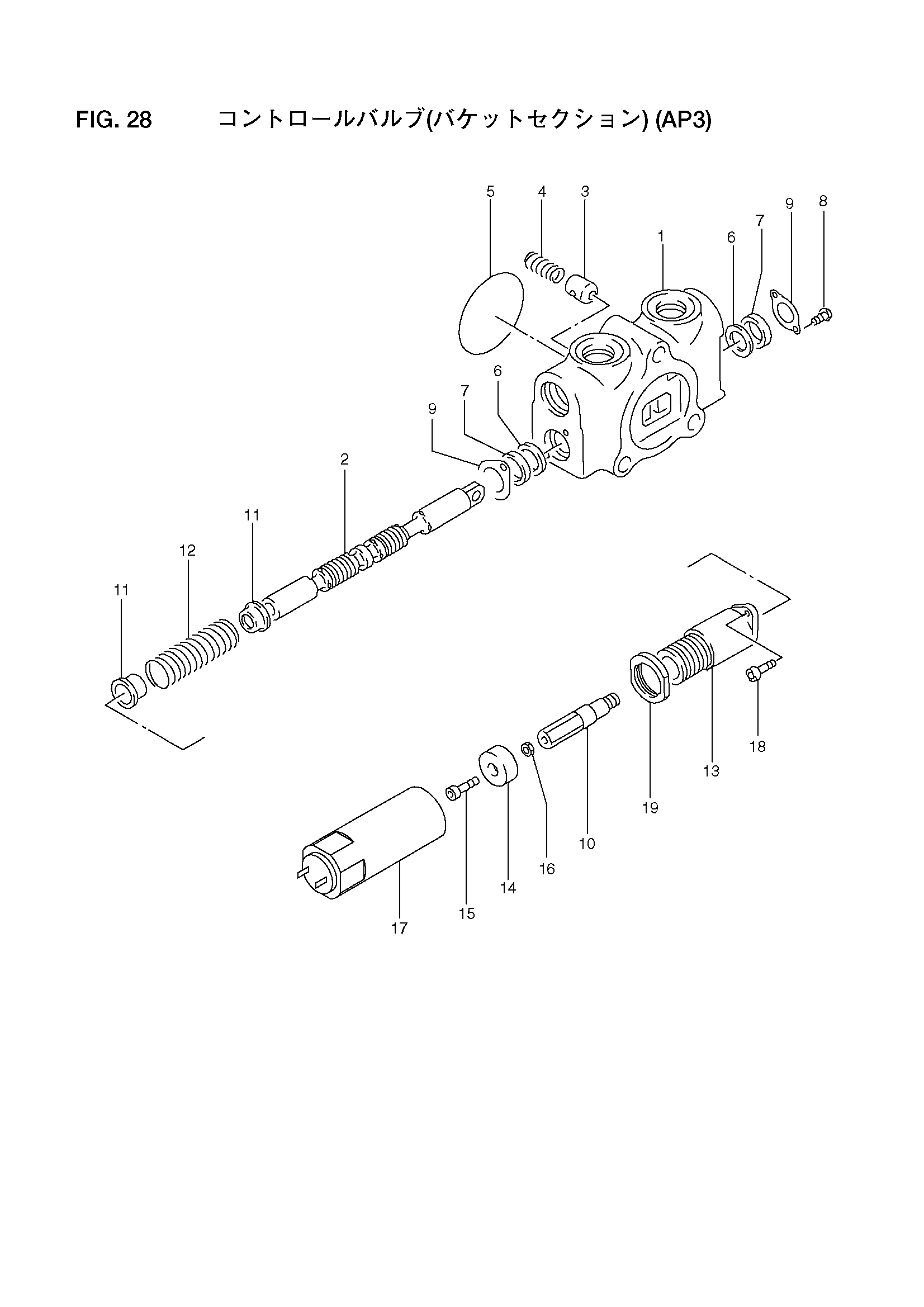 Схема Схема 28 HITACHI LX70-7