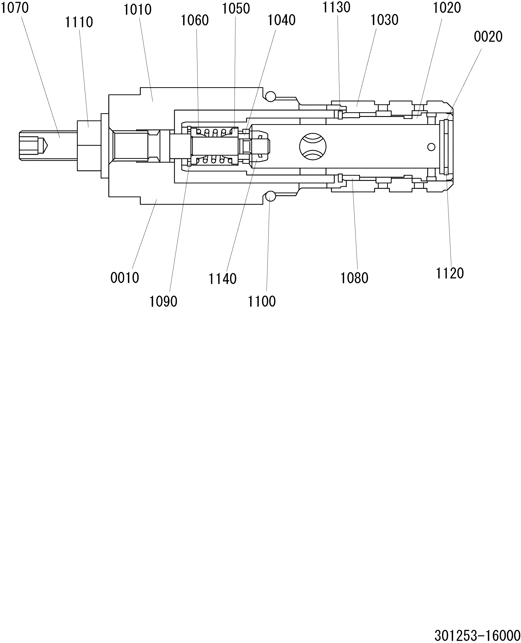 Схема HST PUMP AND MOTOR(UCHIDA)4501- CARTRIDGE CONT HITACHI LX20-7