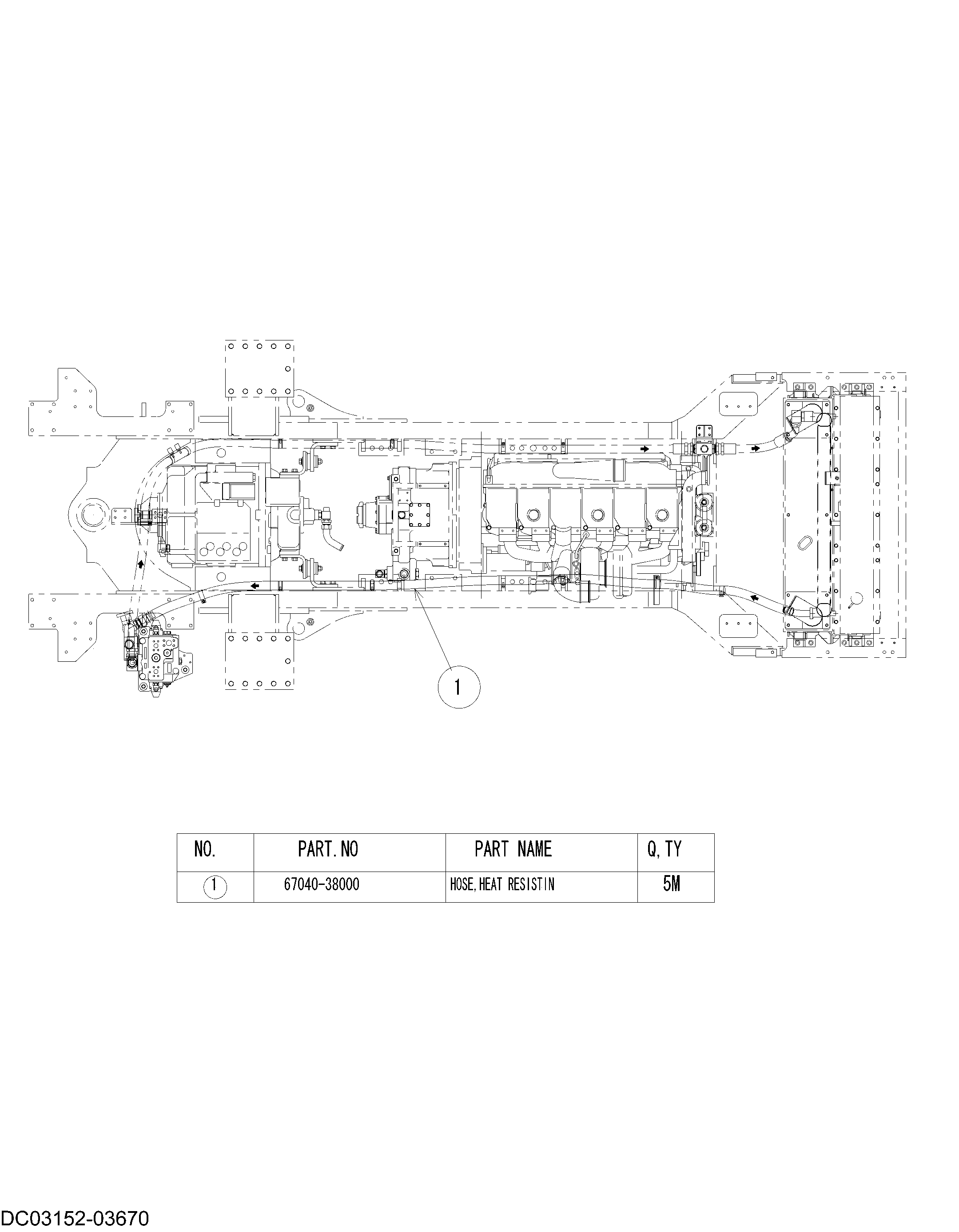 Схема Изолятор крепление (6) HITACHI ZW550