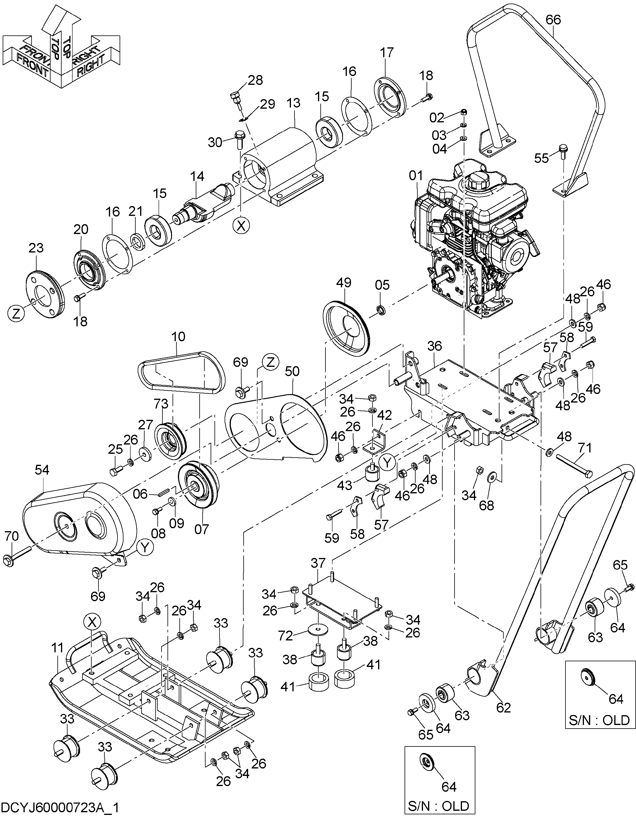 Схема ZV40PF HITACHI ZV40PFR