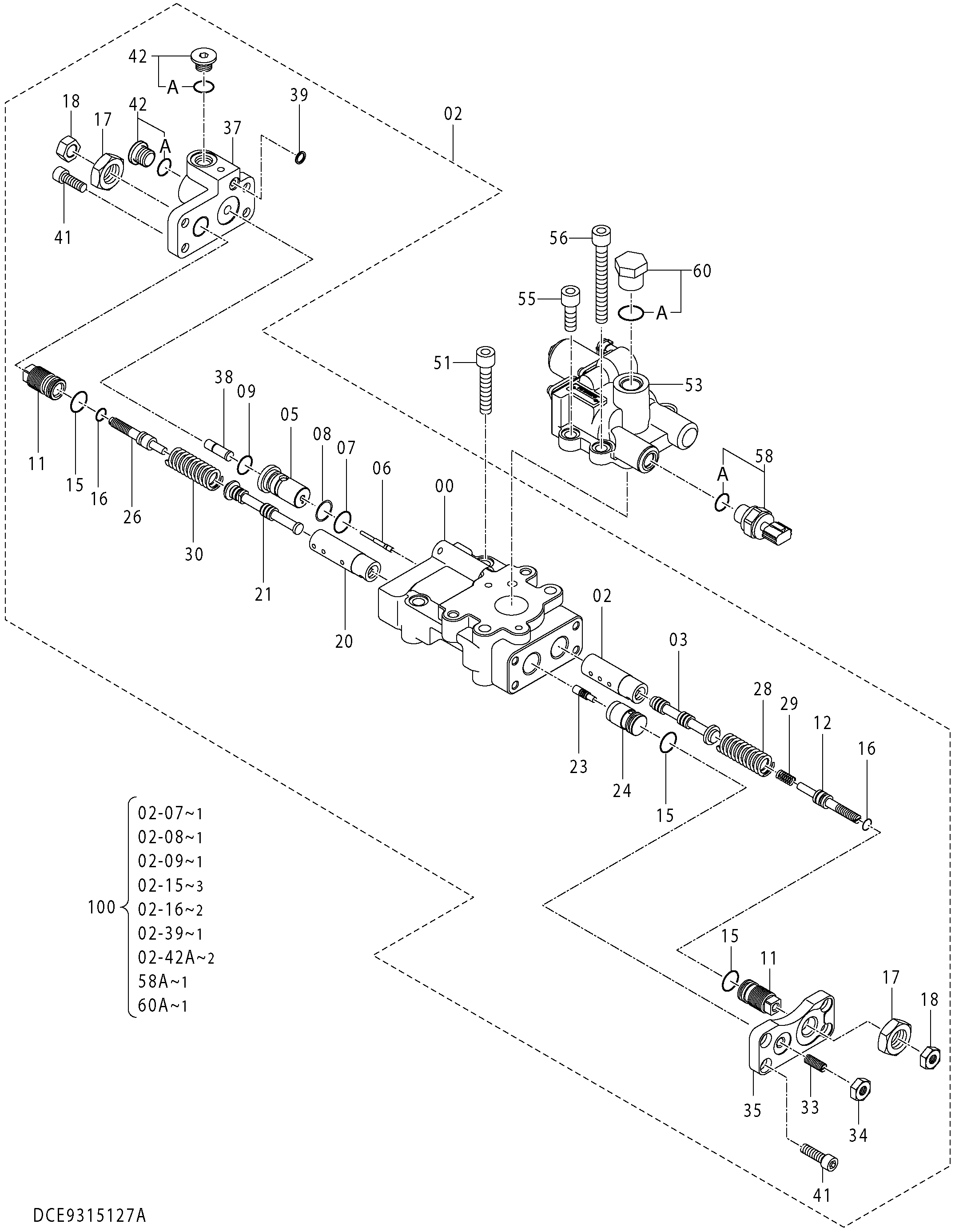 Схема Регулятор насос HITACHI ZX250LCN-5B