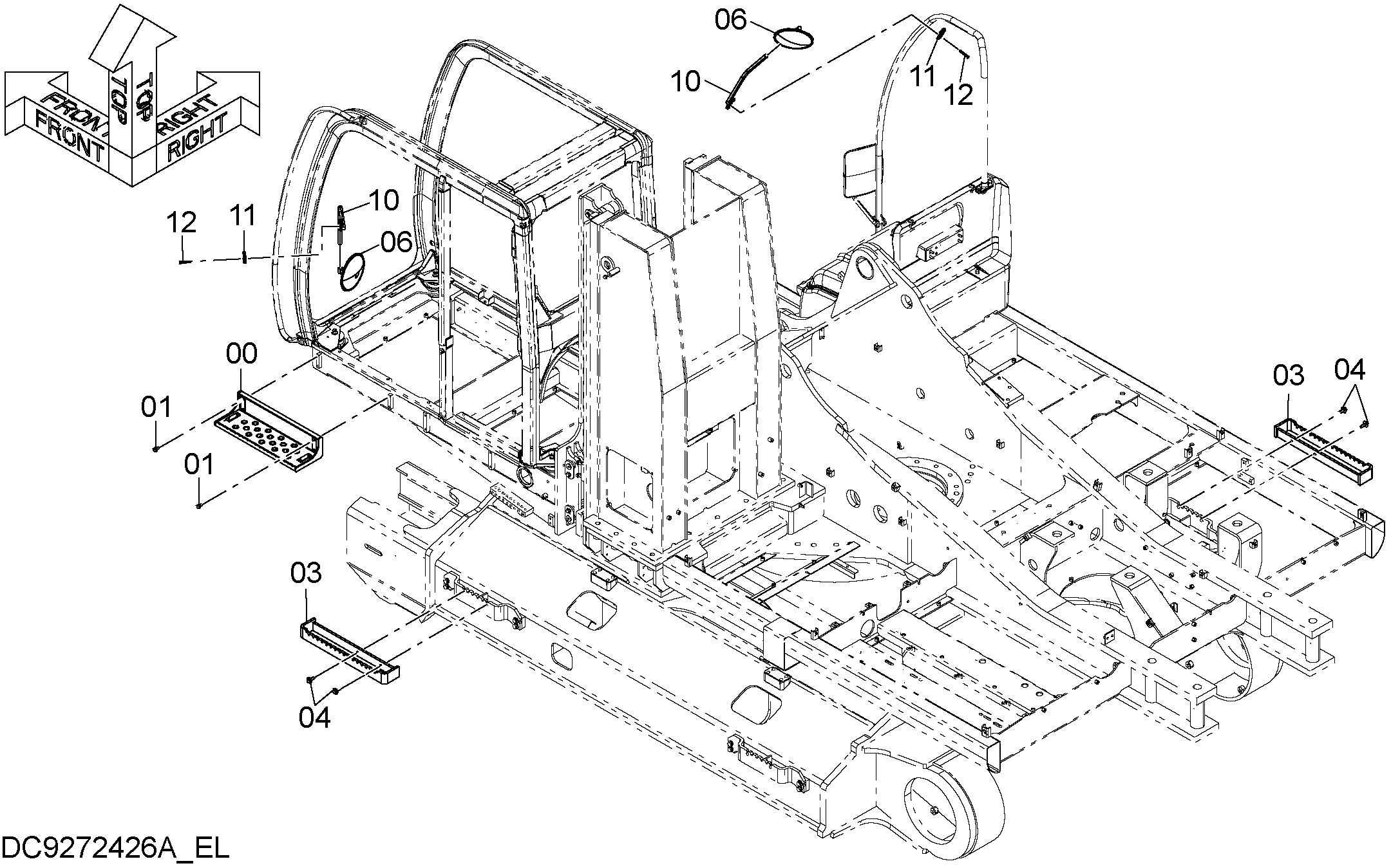 Схема Ступень HITACHI ZX240-3