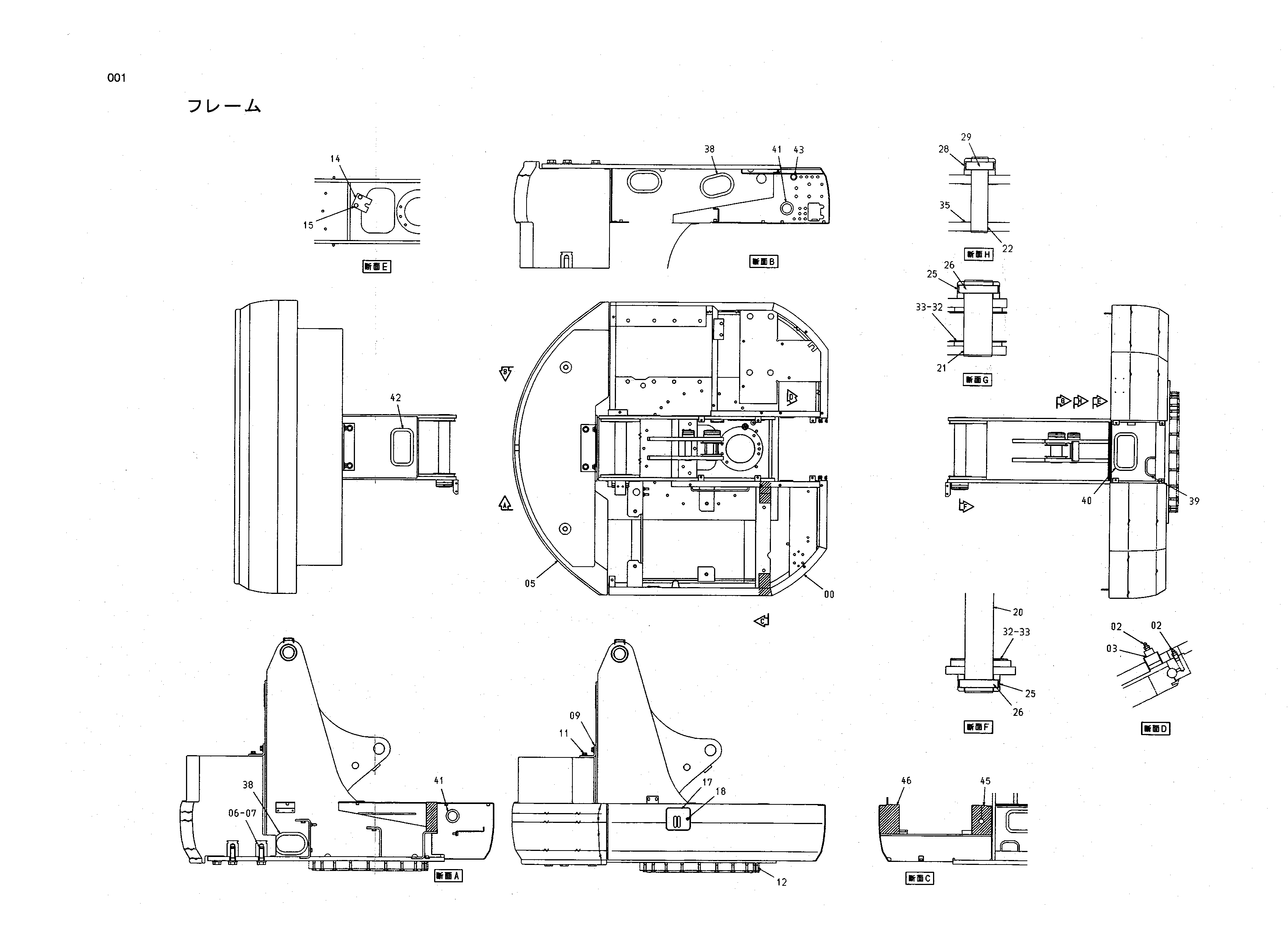Схема Схема 001 HITACHI HX99B