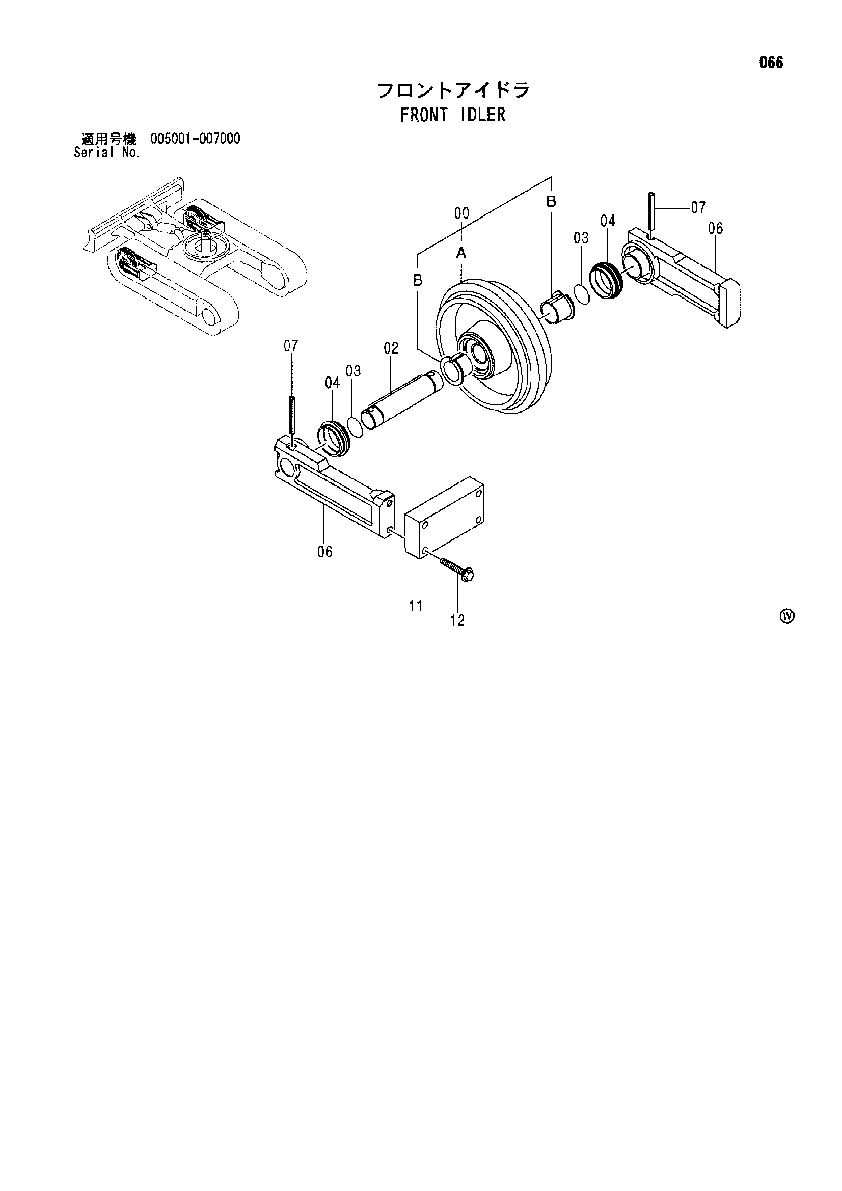 Схема Схема 066 HITACHI ZX35U-A