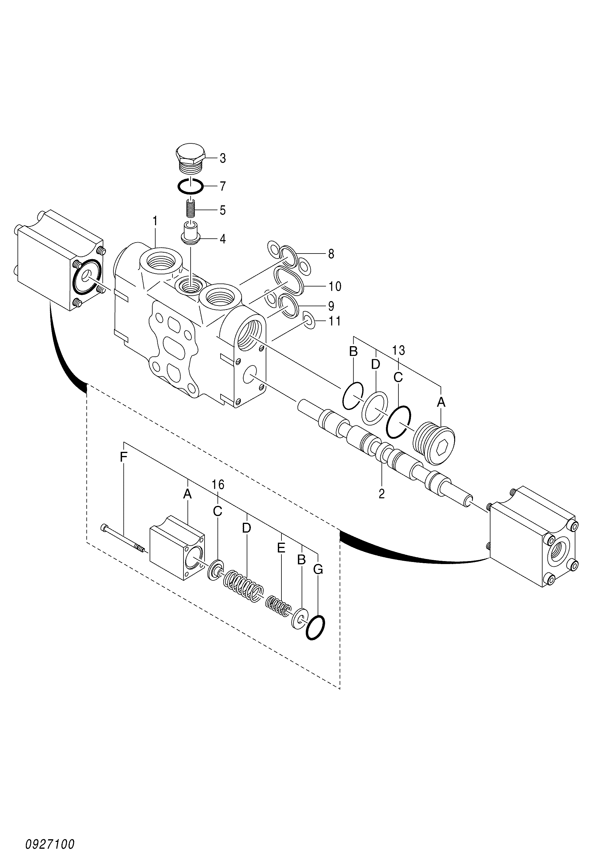 Схема Корпус в сборе HITACHI ZX520LCH-3