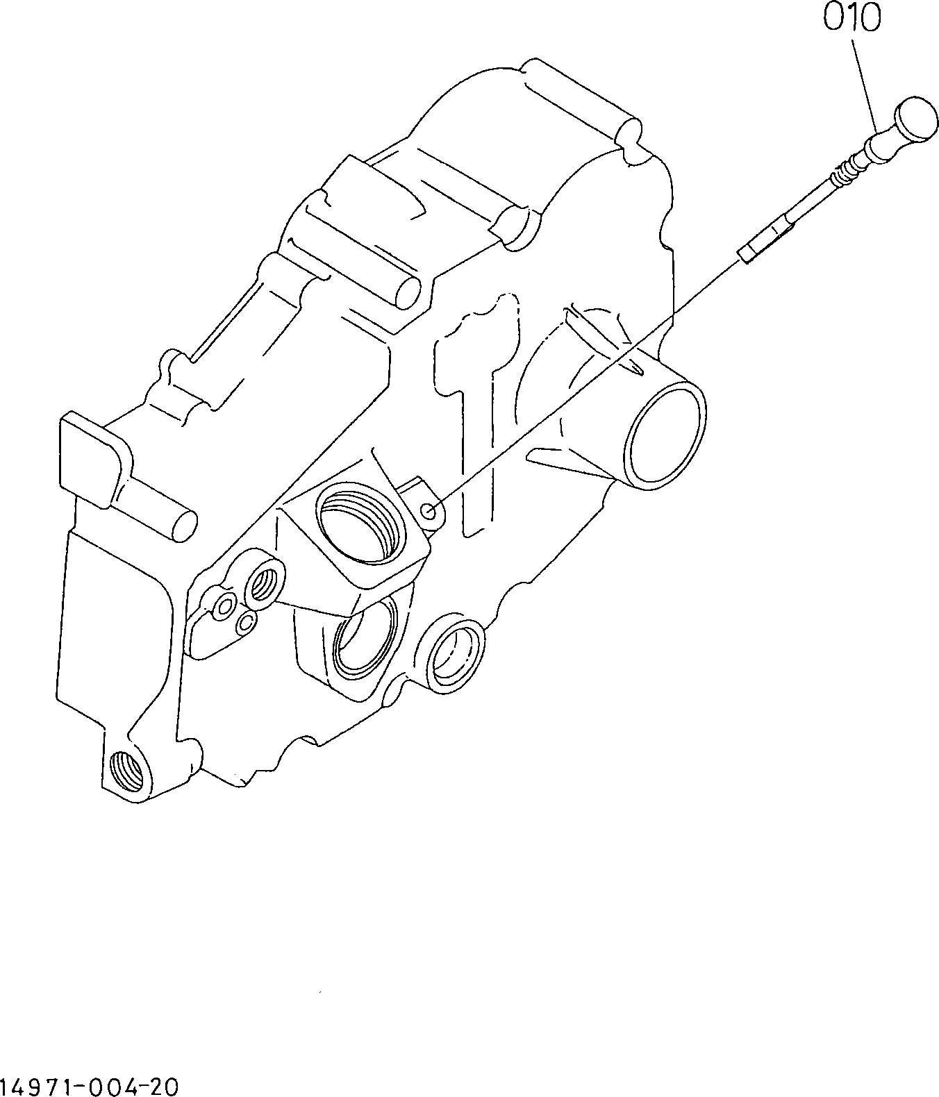 Схема Дипстикк и направляющая HITACHI TSR65KDS