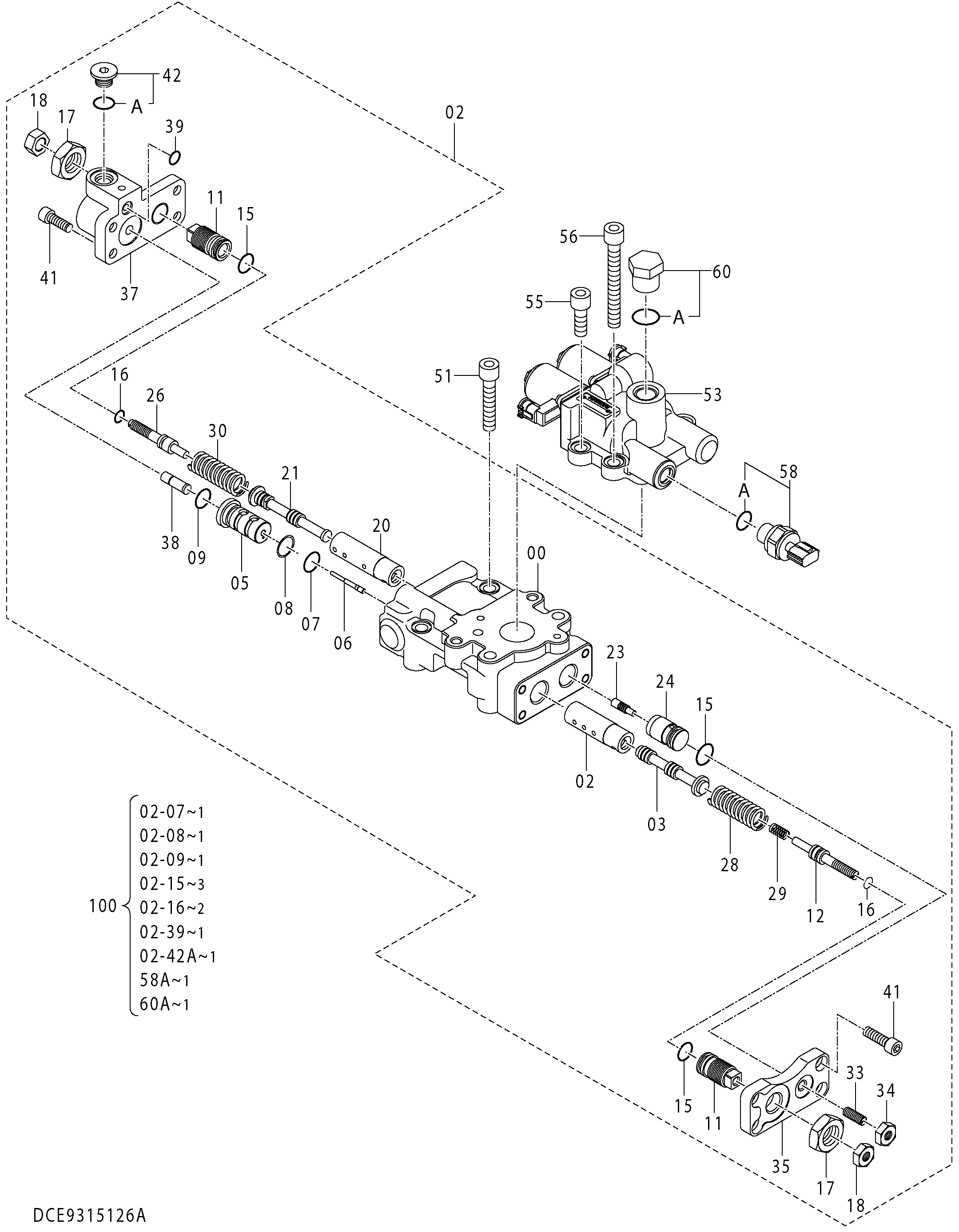 Схема Регулятор насос HITACHI ZX250LC-5B