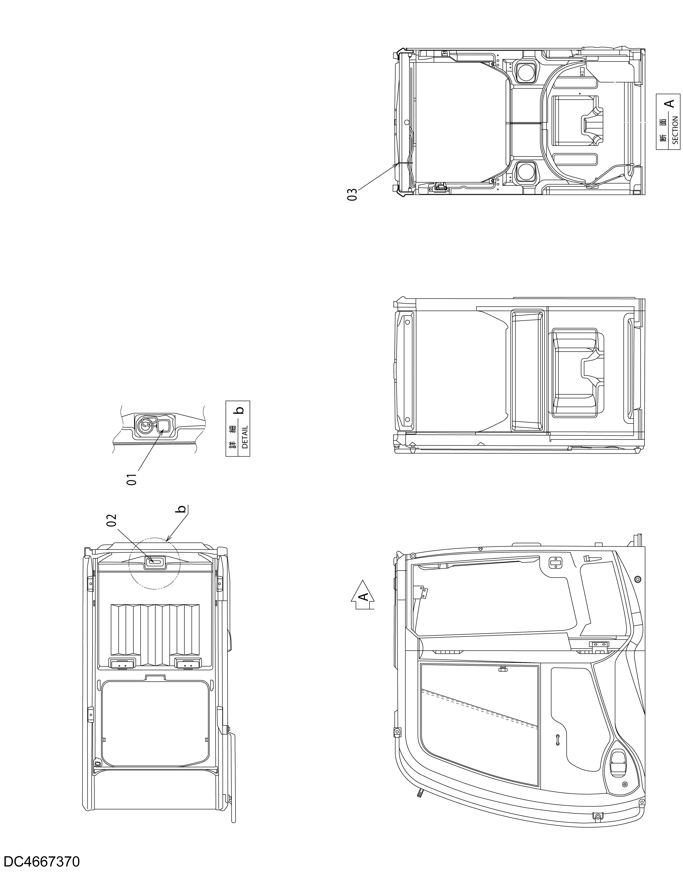 Схема Антенна HITACHI ZX450-3