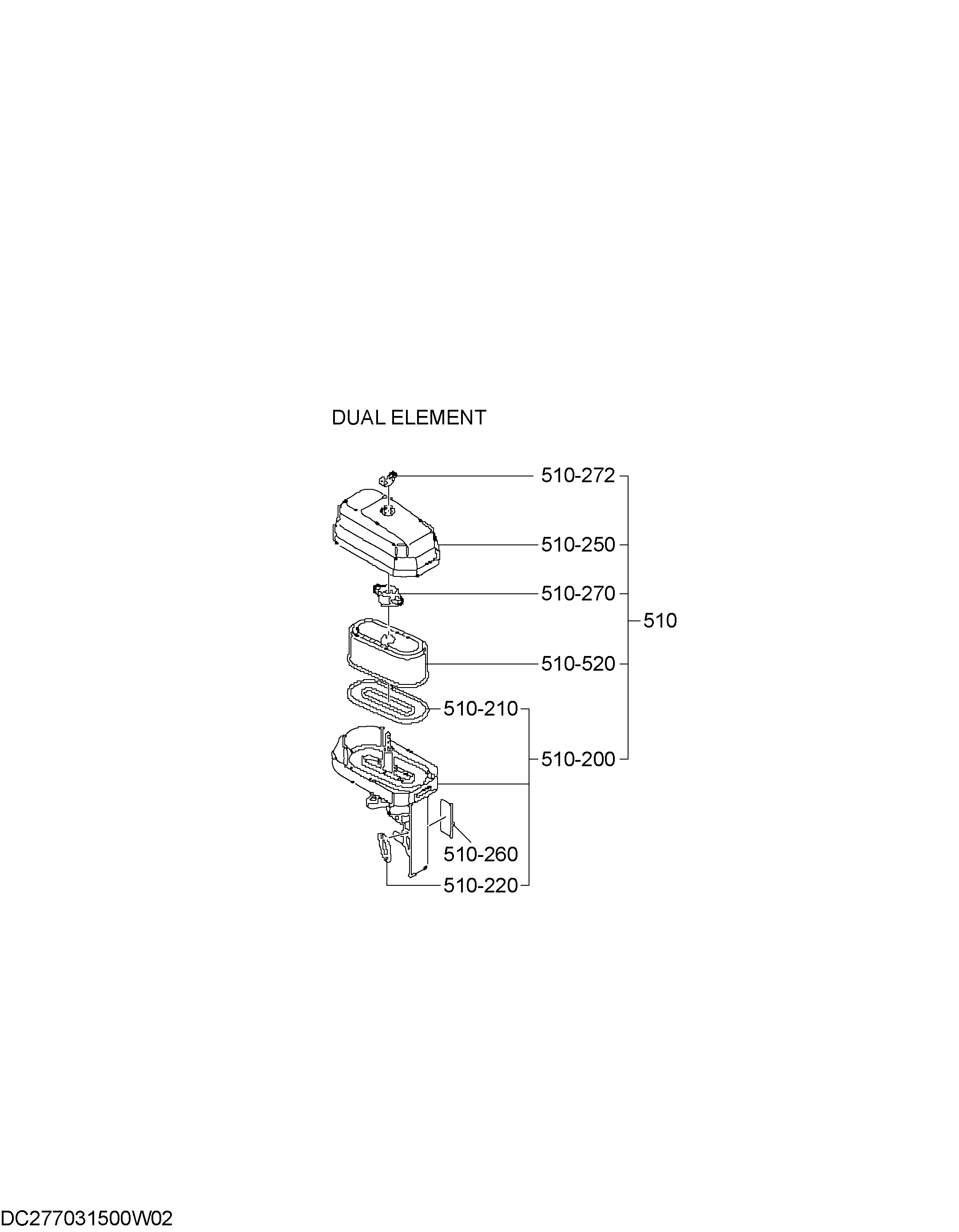 Схема Впускной выпускной HITACHI ZV80PI