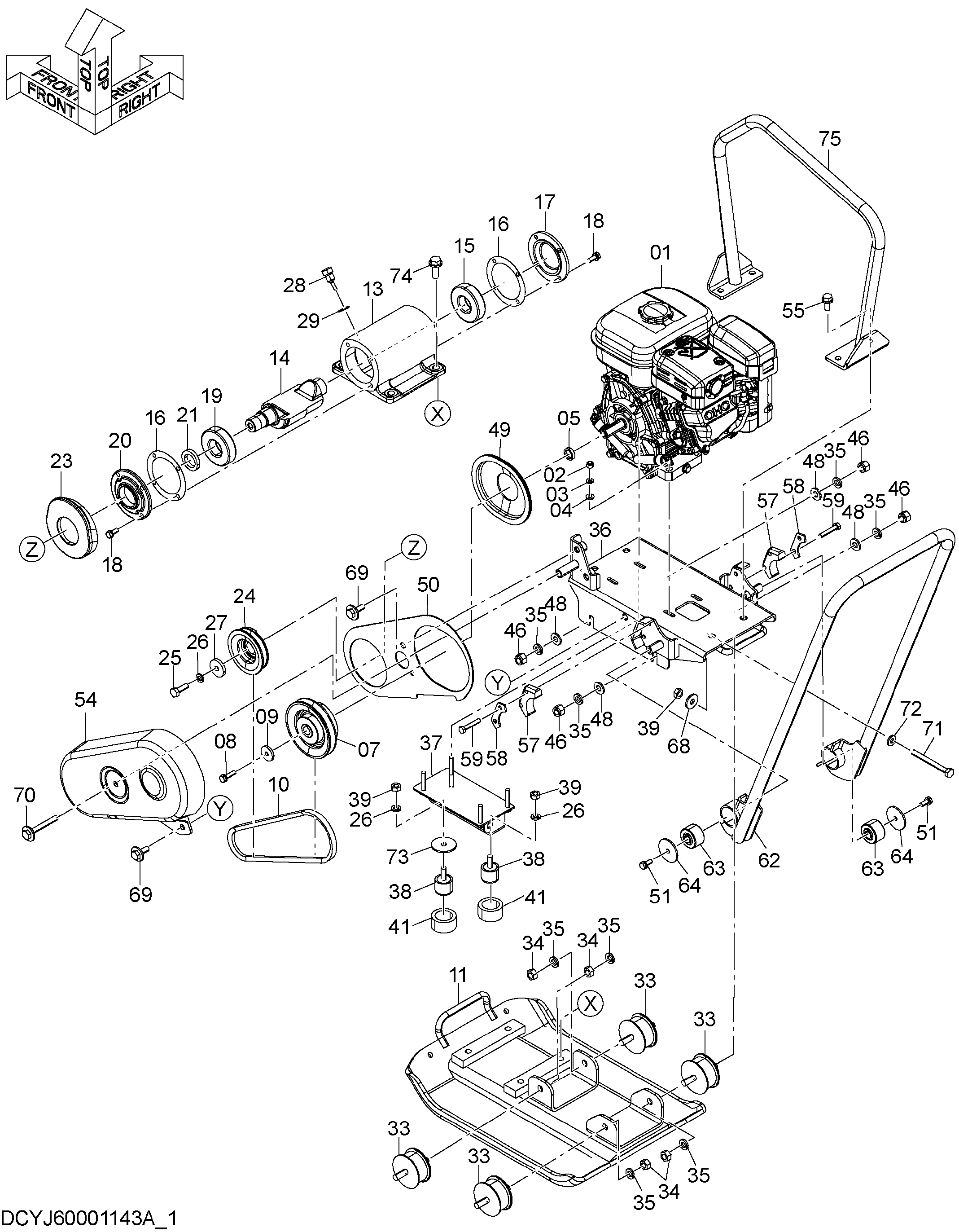 Схема ZV60PS HITACHI ZV60PS