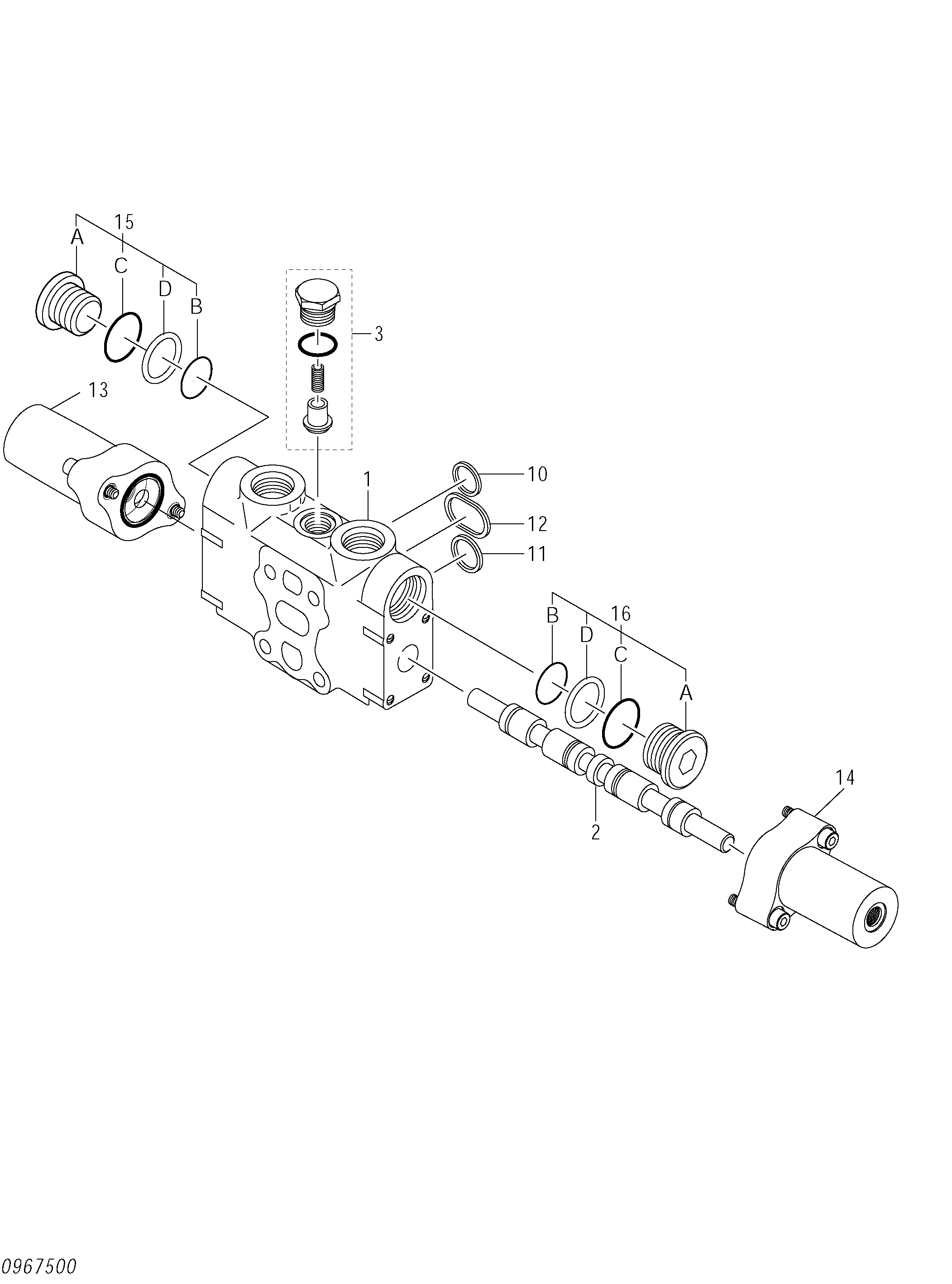 Схема Корпус HITACHI ZX290LCN-5B