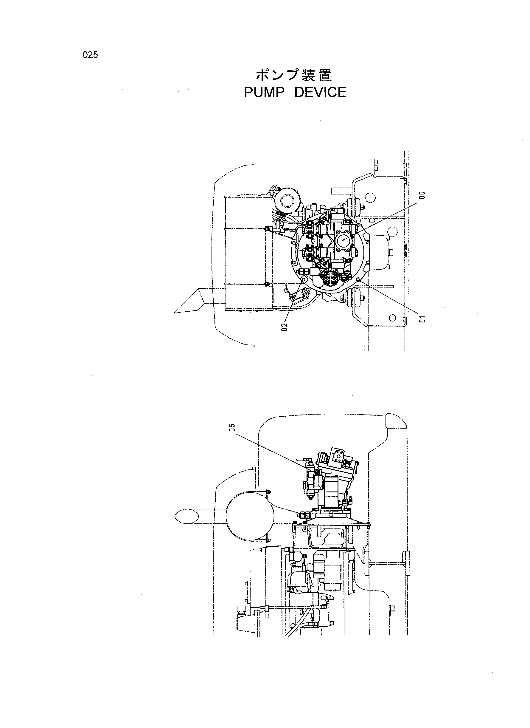 Схема Насосный агрегат HITACHI HR1200SG