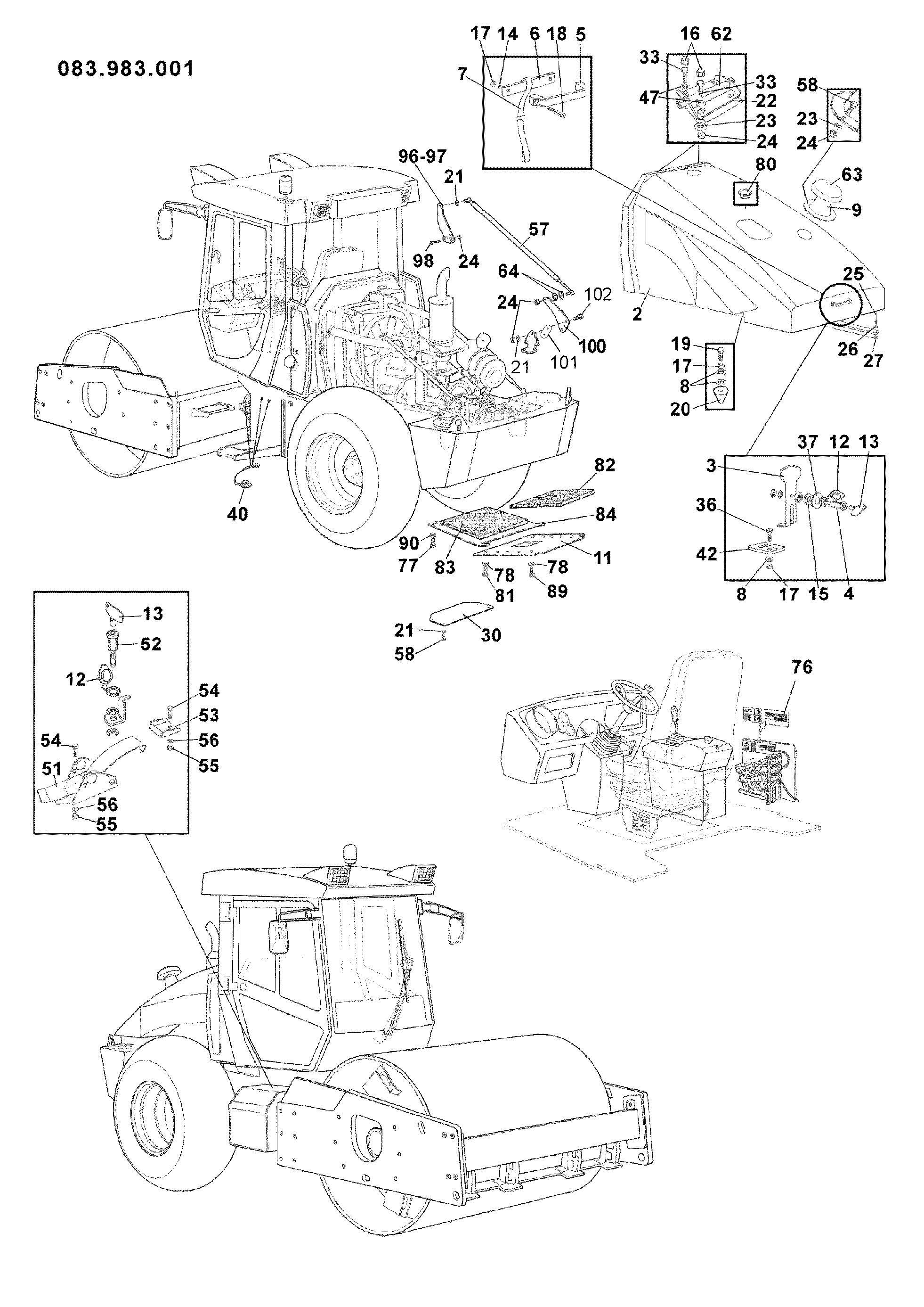 Схема Финисхед HITACHI ZC120S