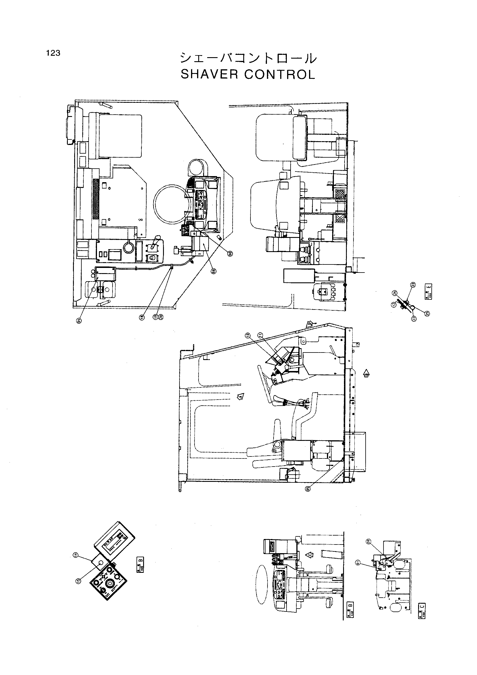 Схема Схавер управление HITACHI LX80RS-2