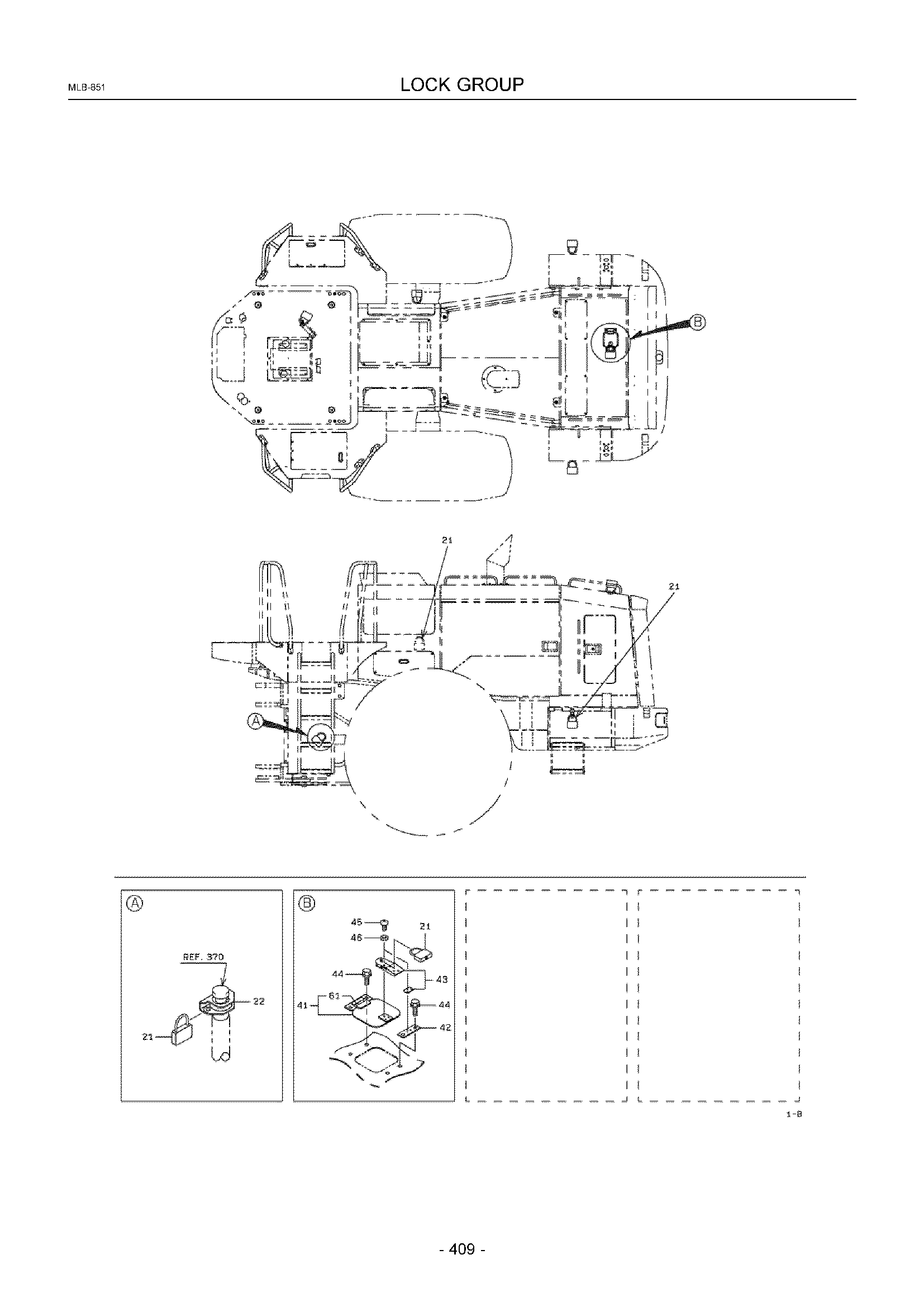 Схема Блокировка группа HITACHI ZW370
