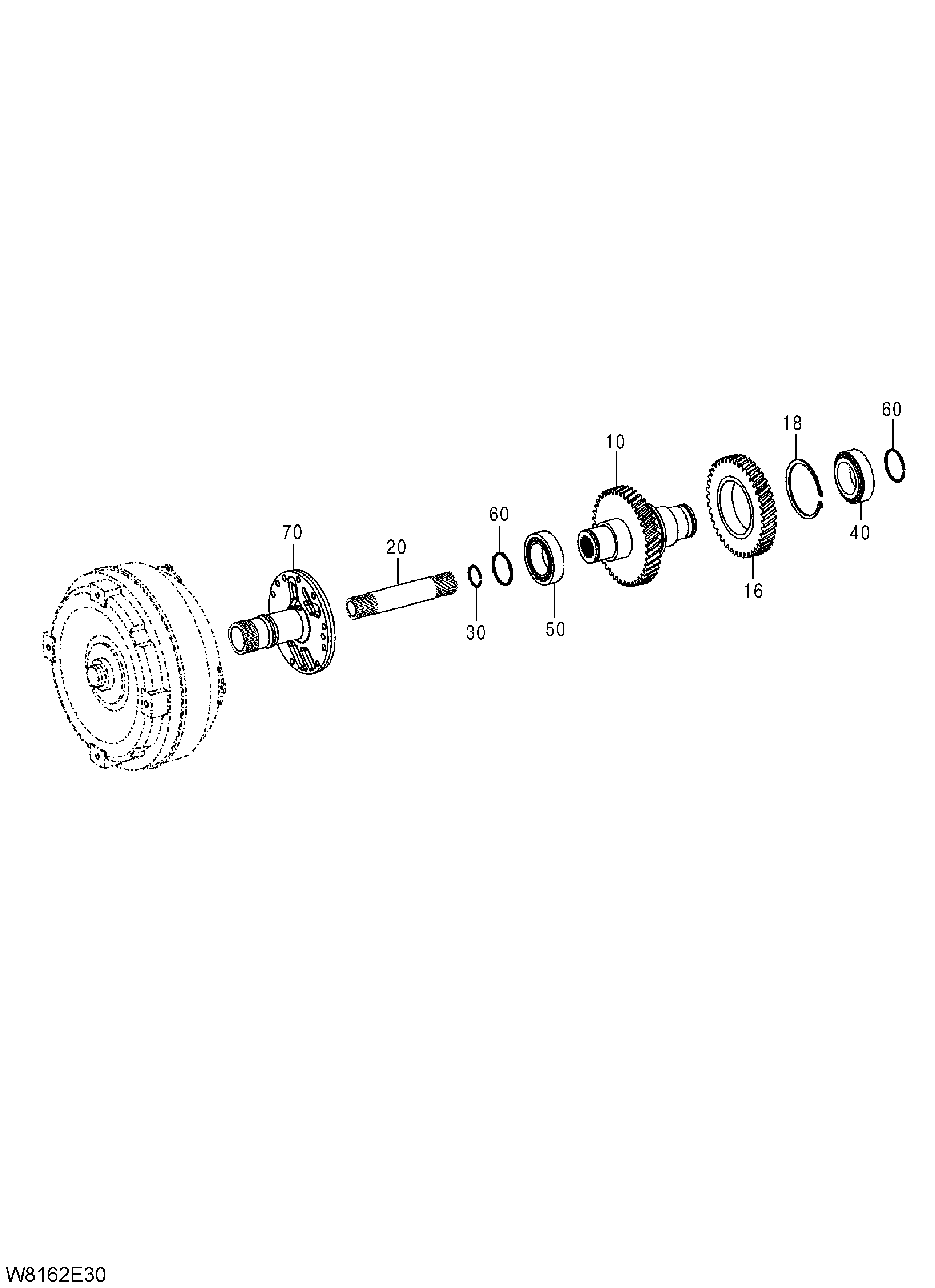 Схема Вход [H3G, корпус, HXG] HITACHI ZW220-HCMF