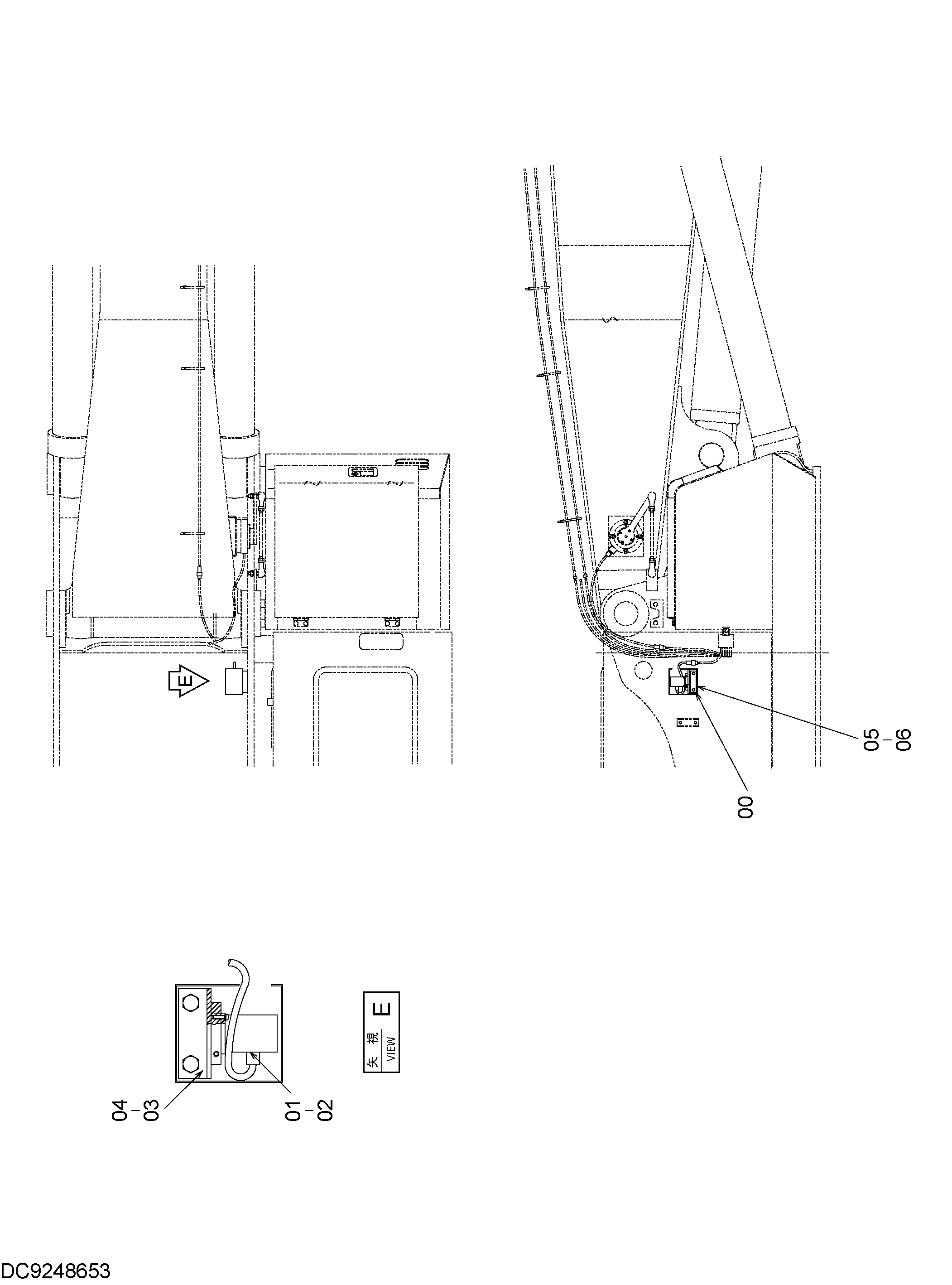 Схема Угол индикатор HITACHI RX3300-3