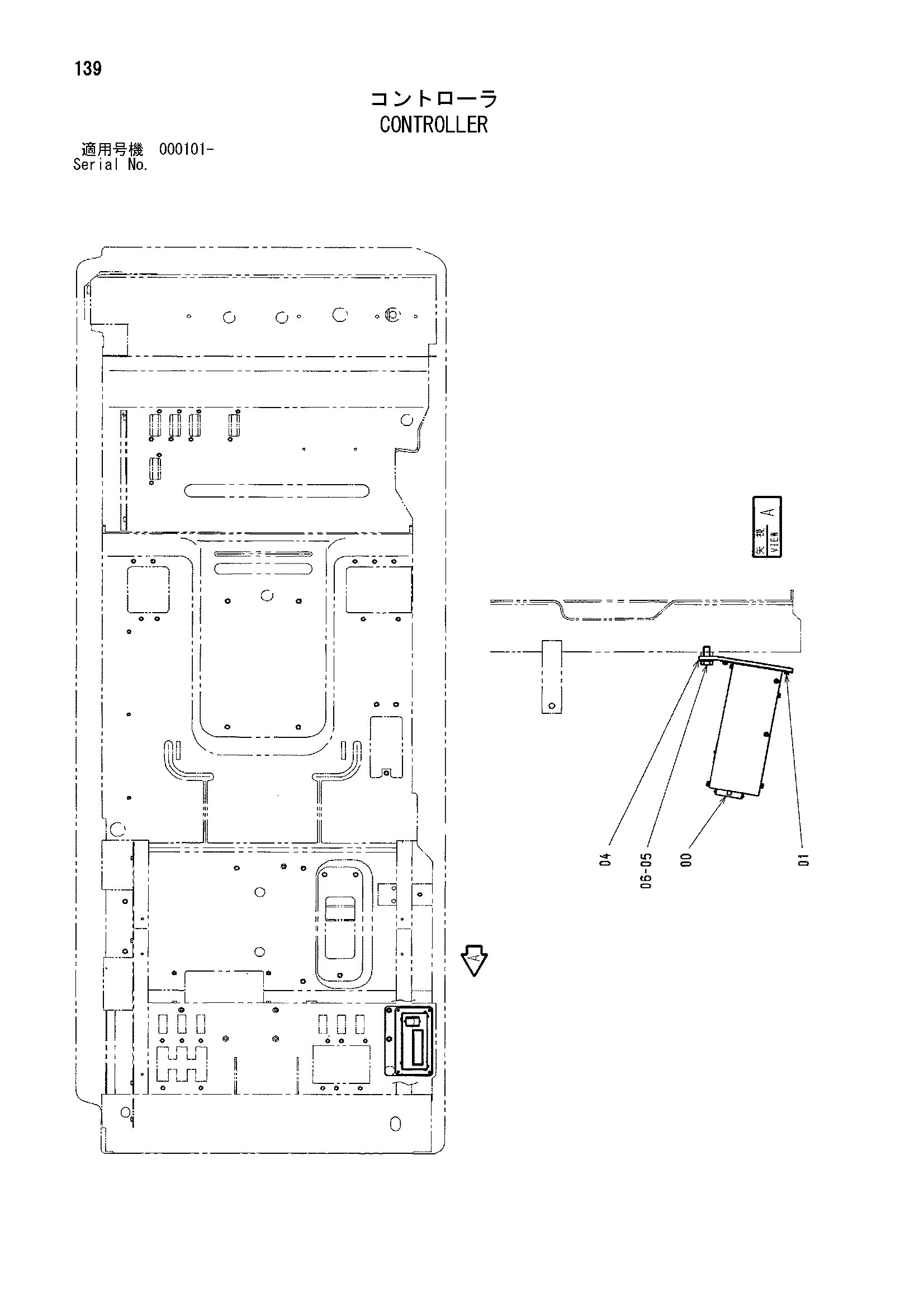Схема Контроллер HITACHI ML250R