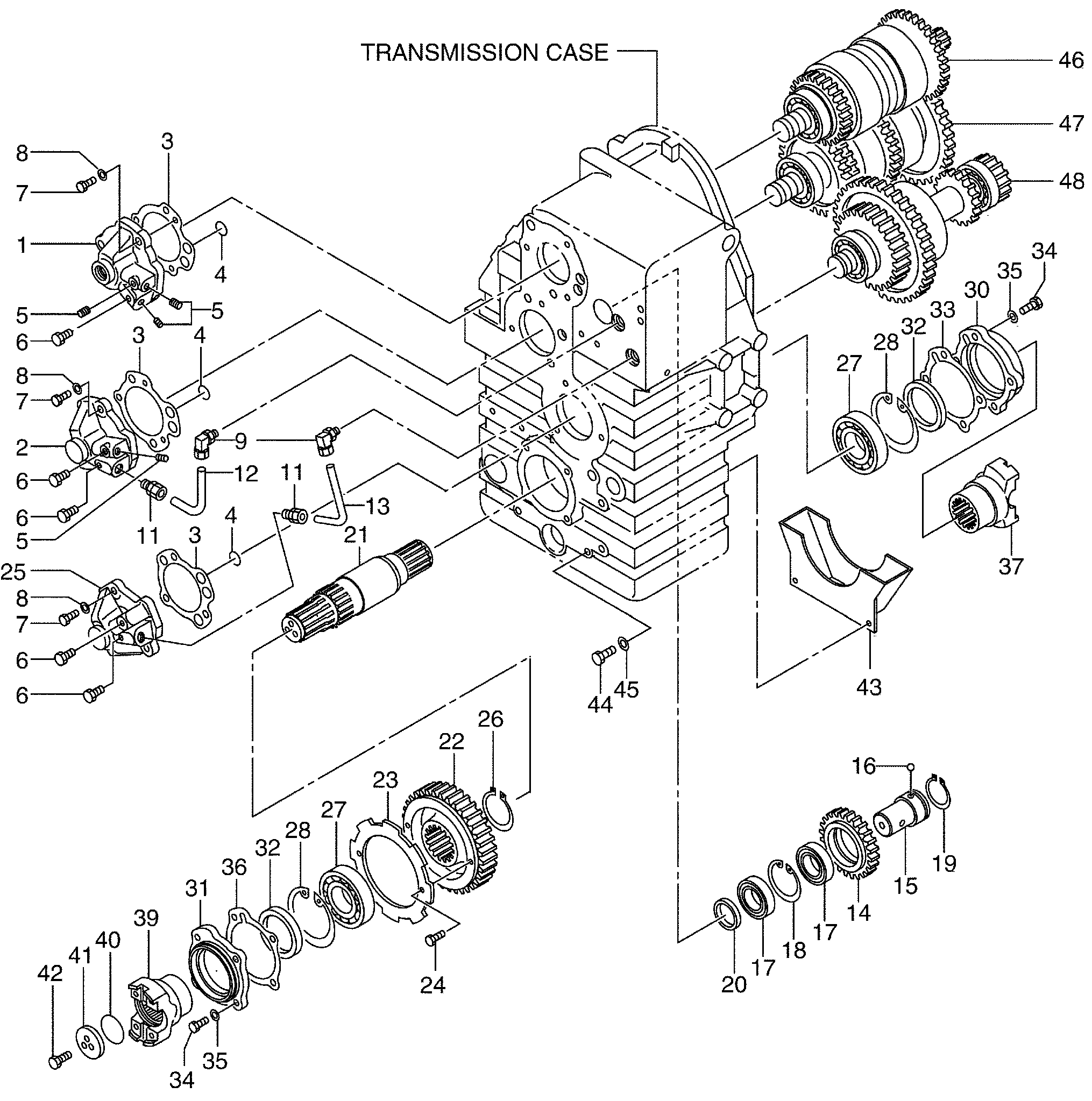 Схема Привод блок (2/3) HITACHI L13T-3