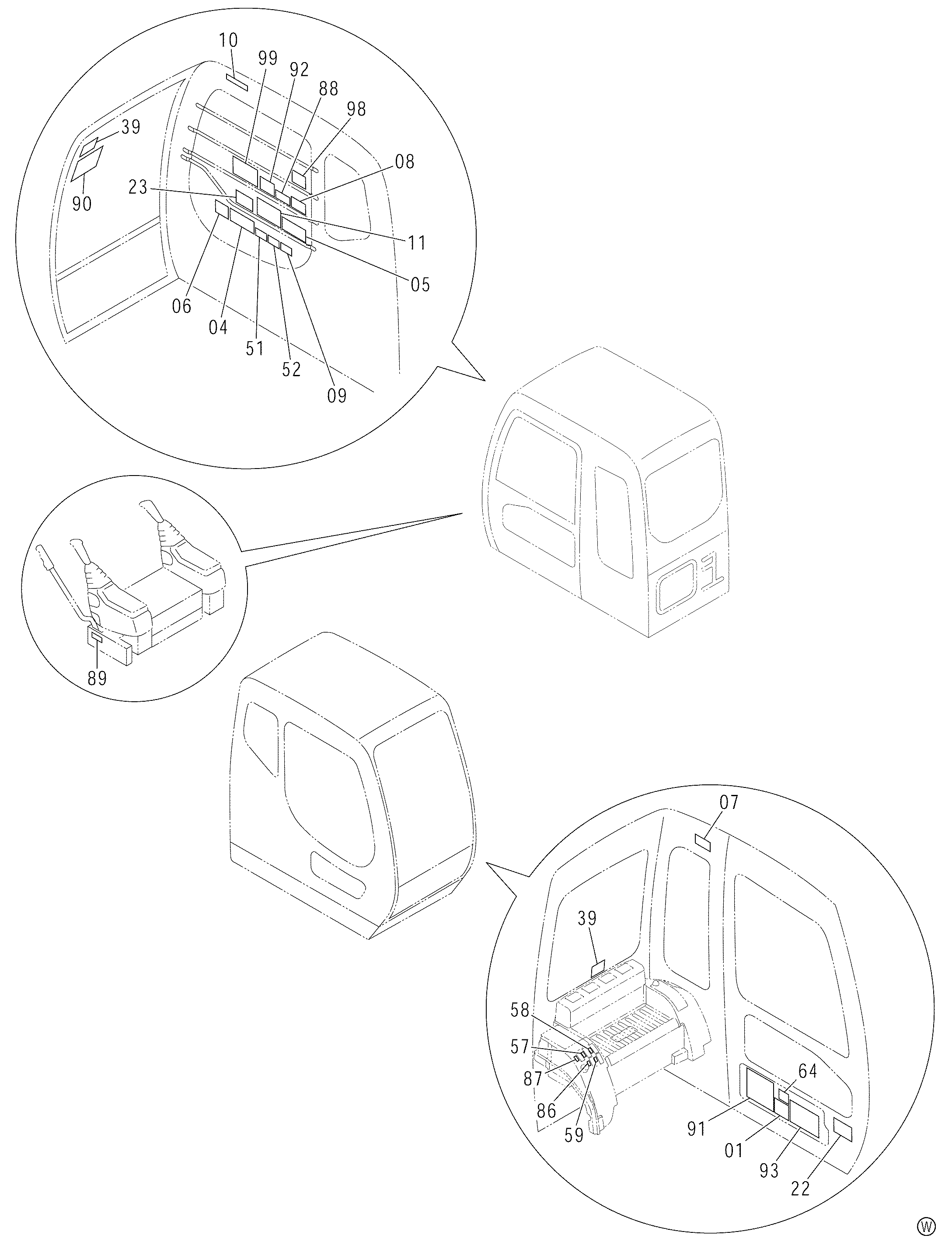 Схема Информационная табличка (1)(японский)<450, MT> HITACHI ZX450