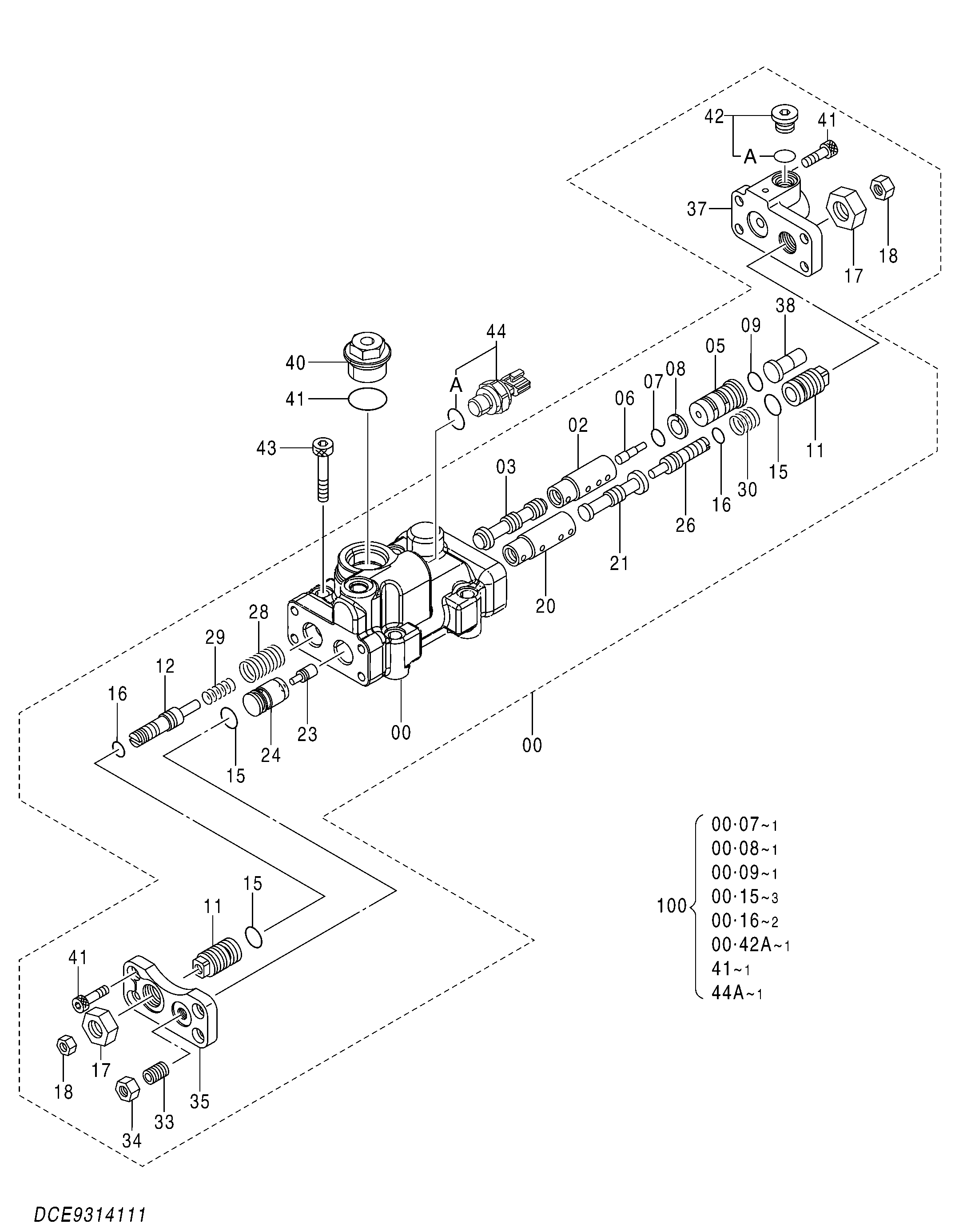 Схема Регулятор насос(1) HITACHI ZX350LC-5B