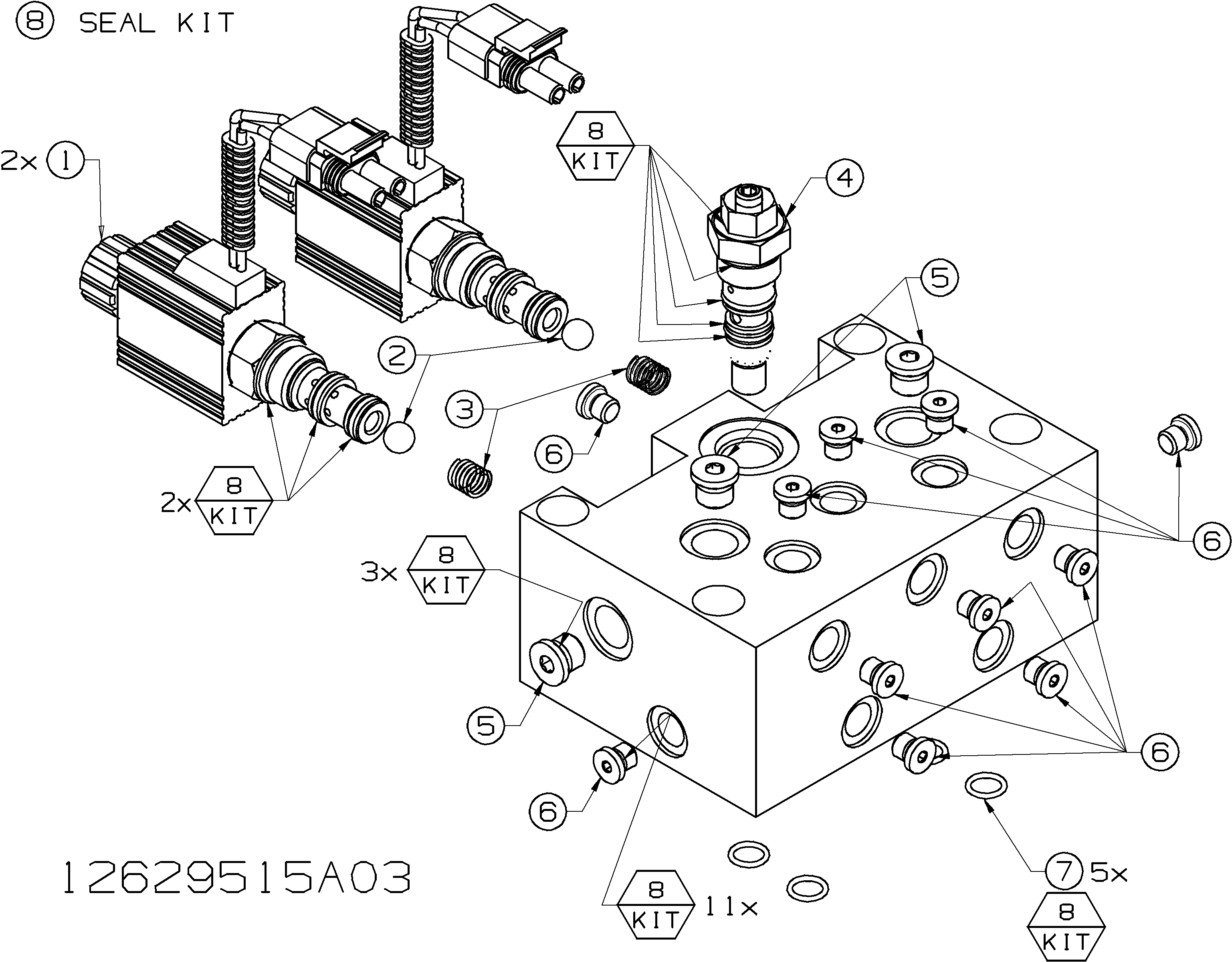 Схема 5337-Коллектор HITACHI EH1100-3