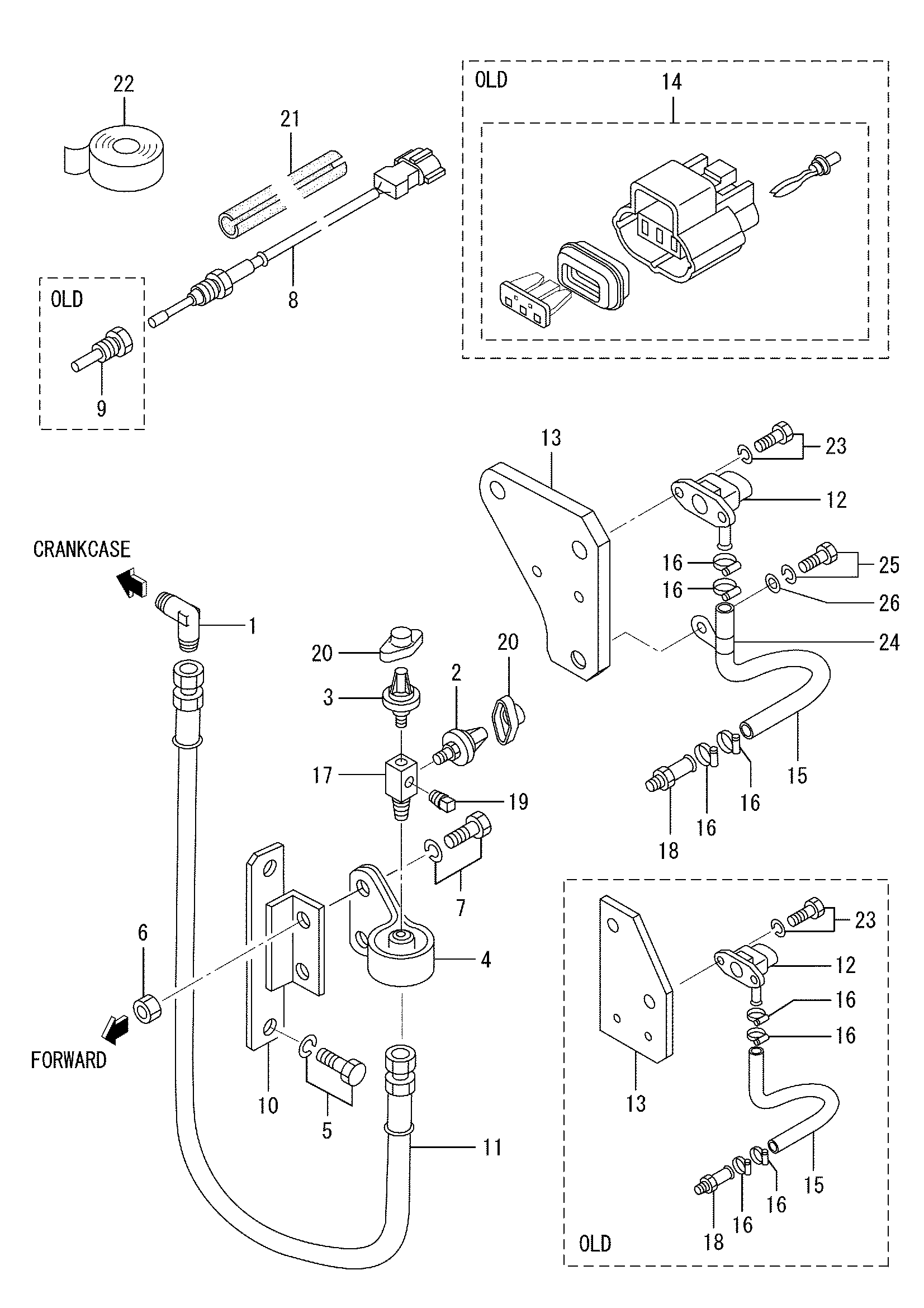 Схема Прибор(деталь-1) HITACHI EX1900-5