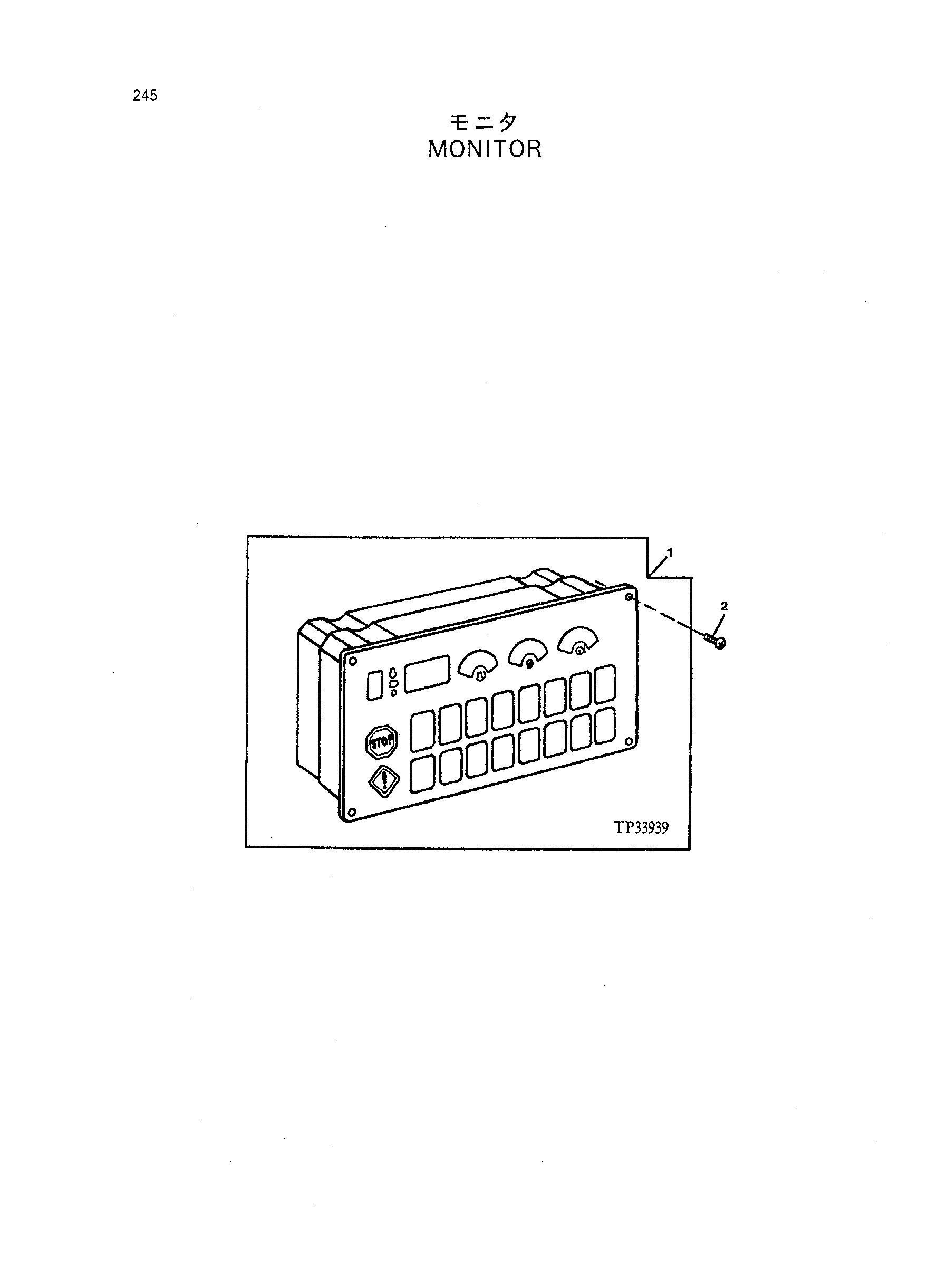 Схема Монитор HITACHI LX150-2