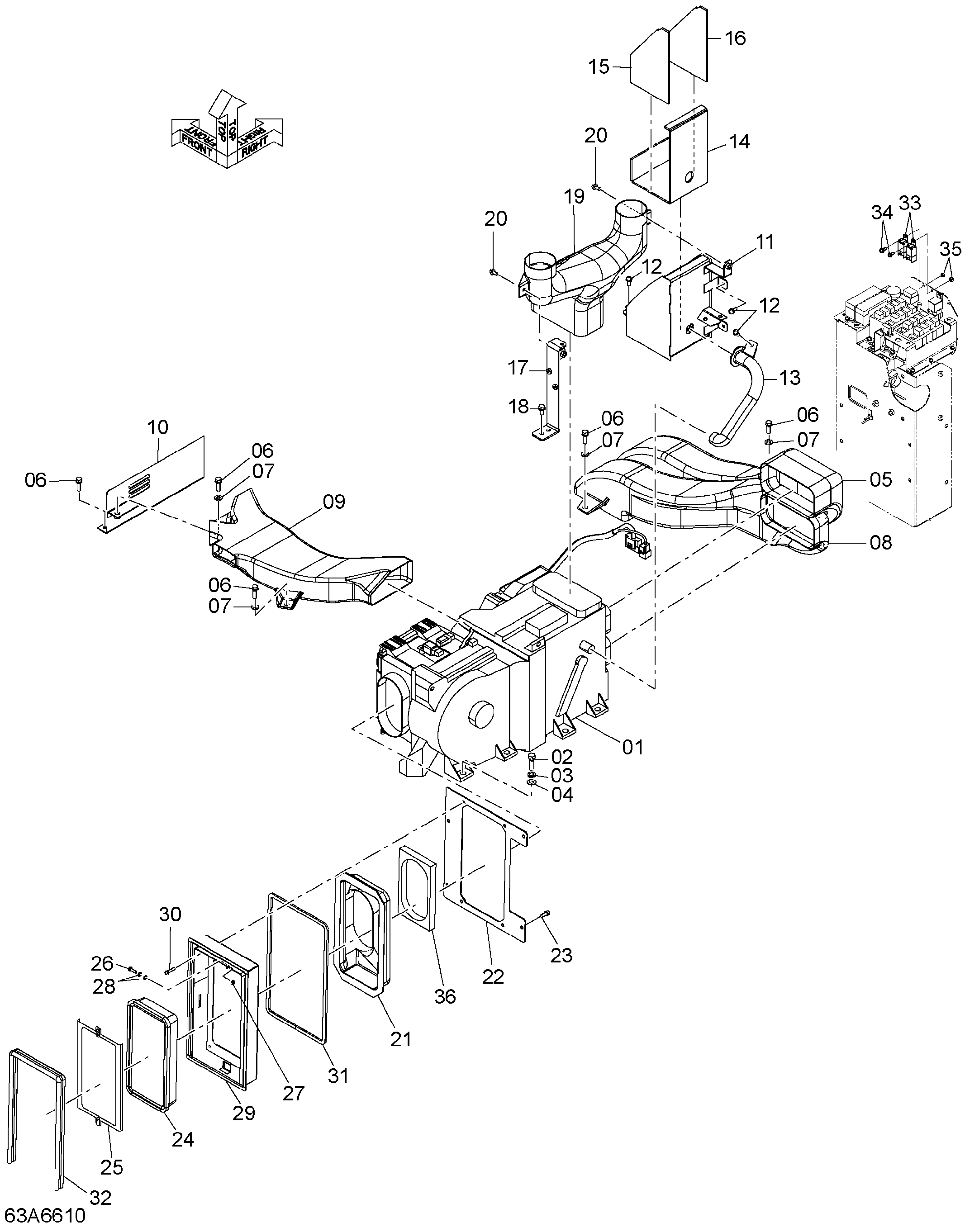 Схема Кондиционер (1) HITACHI ZW100-G
