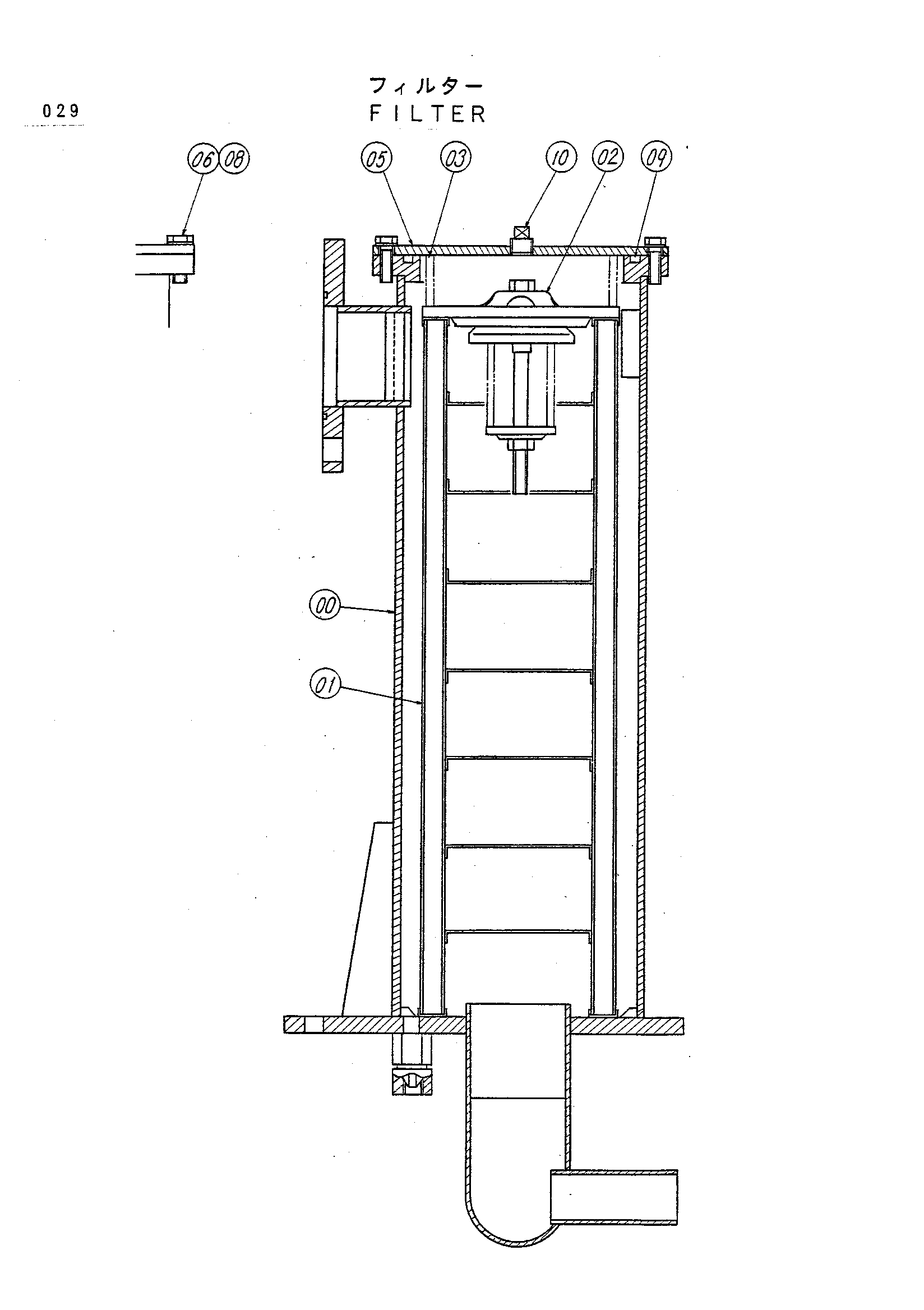 Схема Фильтр HITACHI KH1000