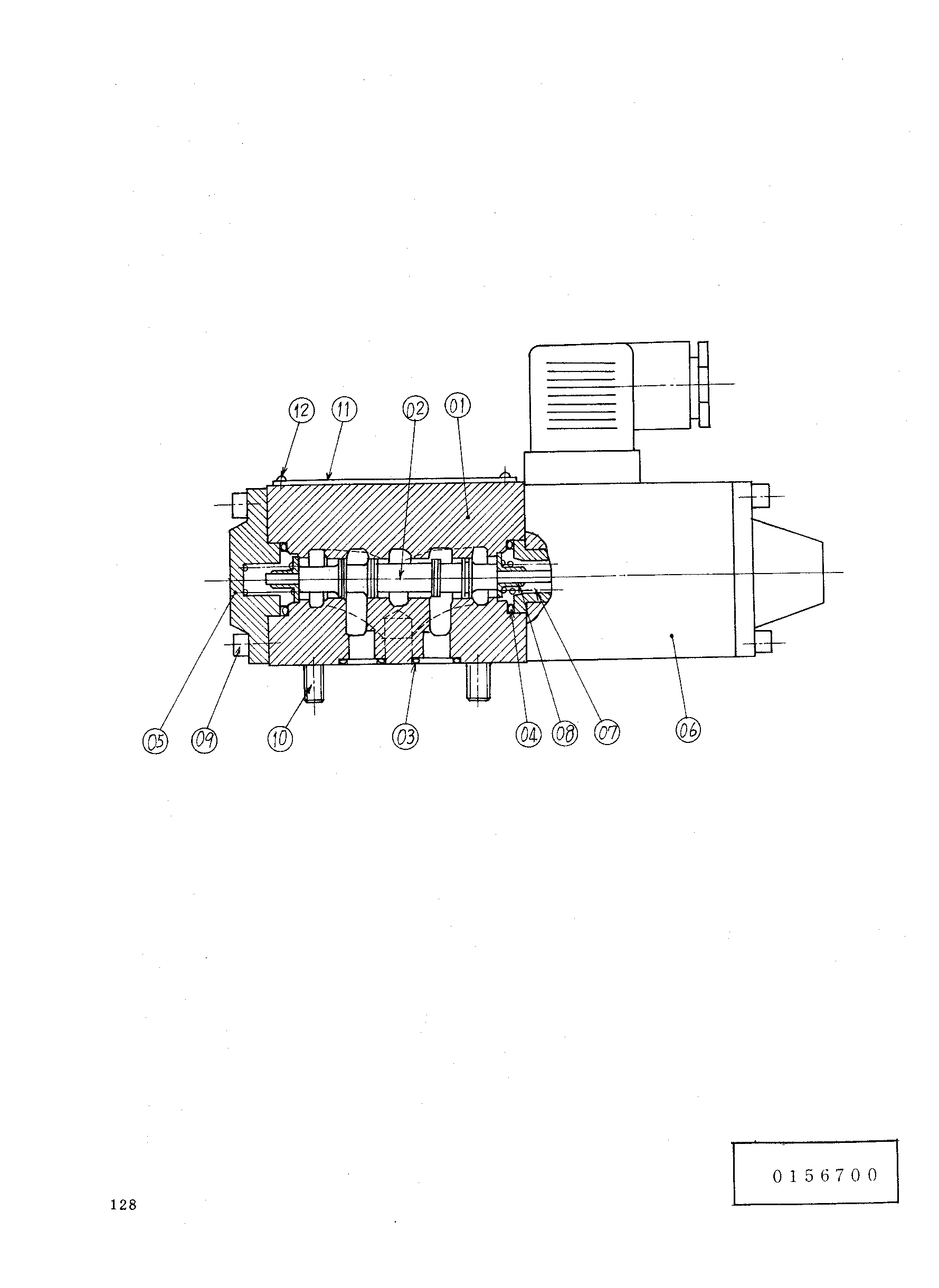 Схема Электромагнитный клапан HITACHI KH150