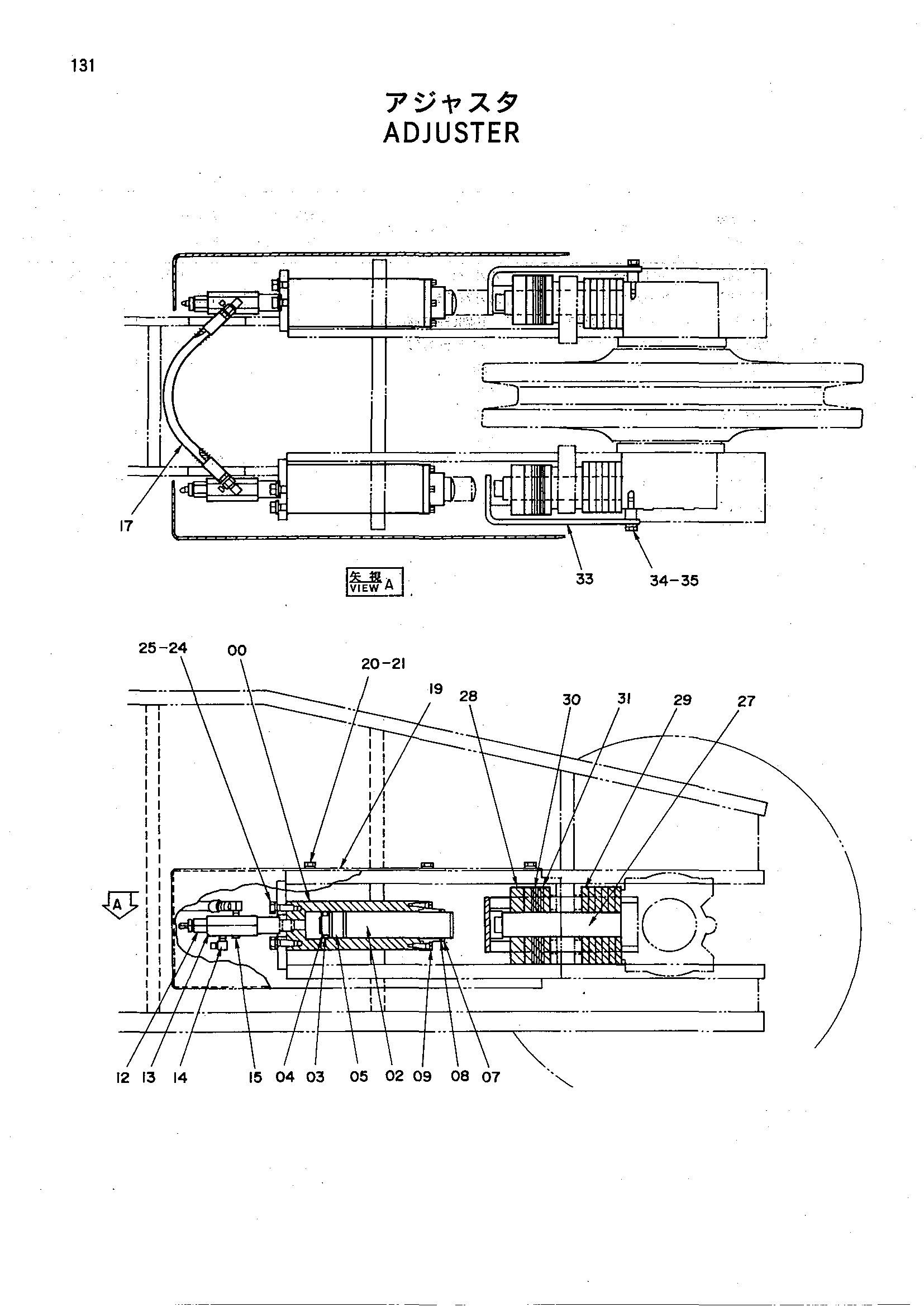 Схема Механизм натяжения HITACHI HE6010B