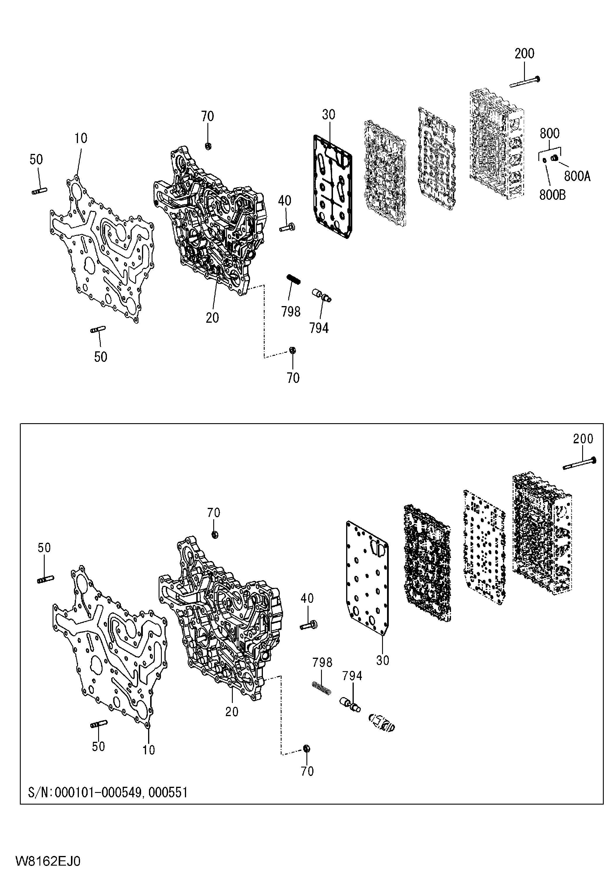 Схема Шестерня схифт сйст. (1) [H3G, корпус, HXG] HITACHI ZW220-HCMF
