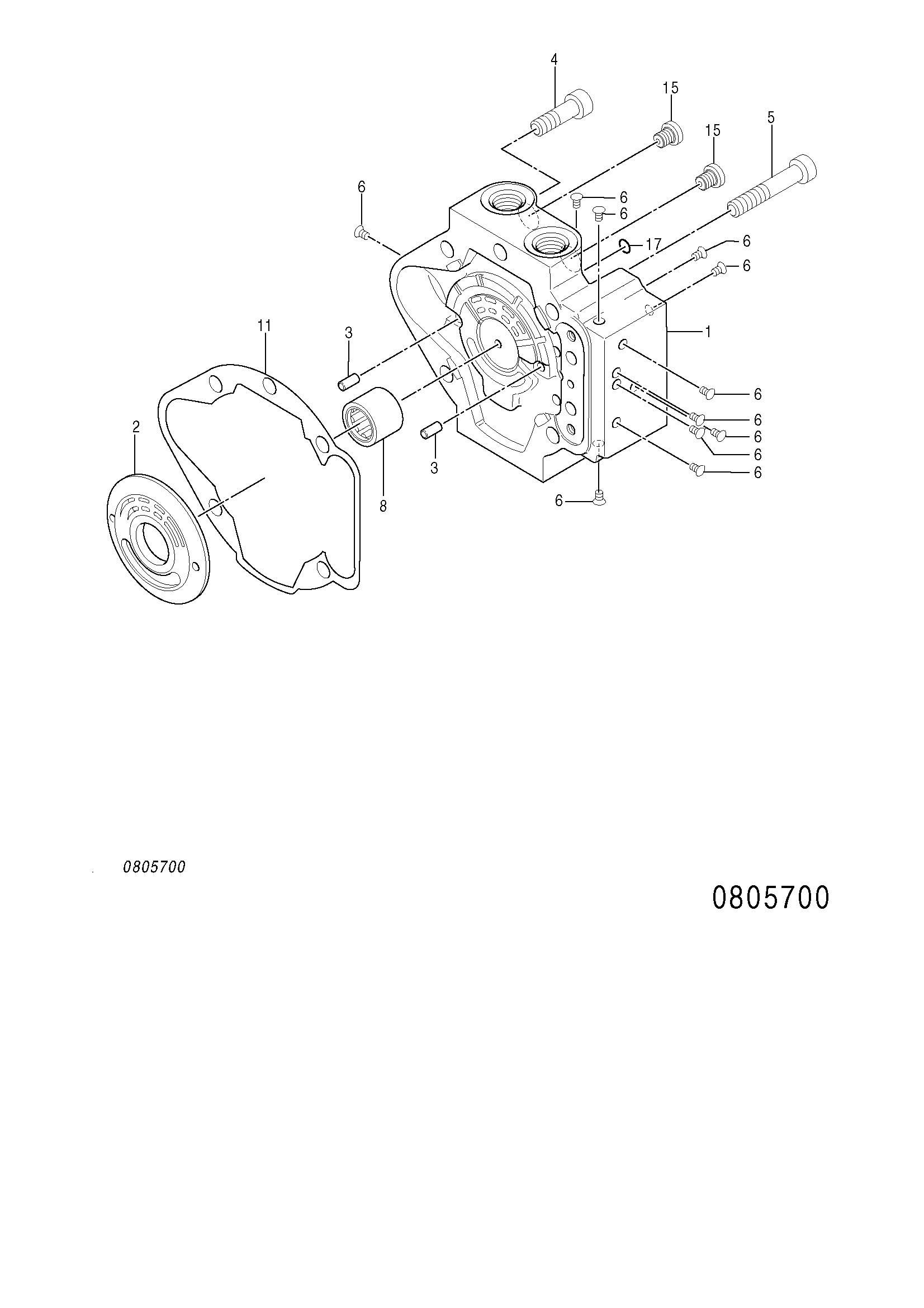 Схема Крышка группа HITACHI ZX75US