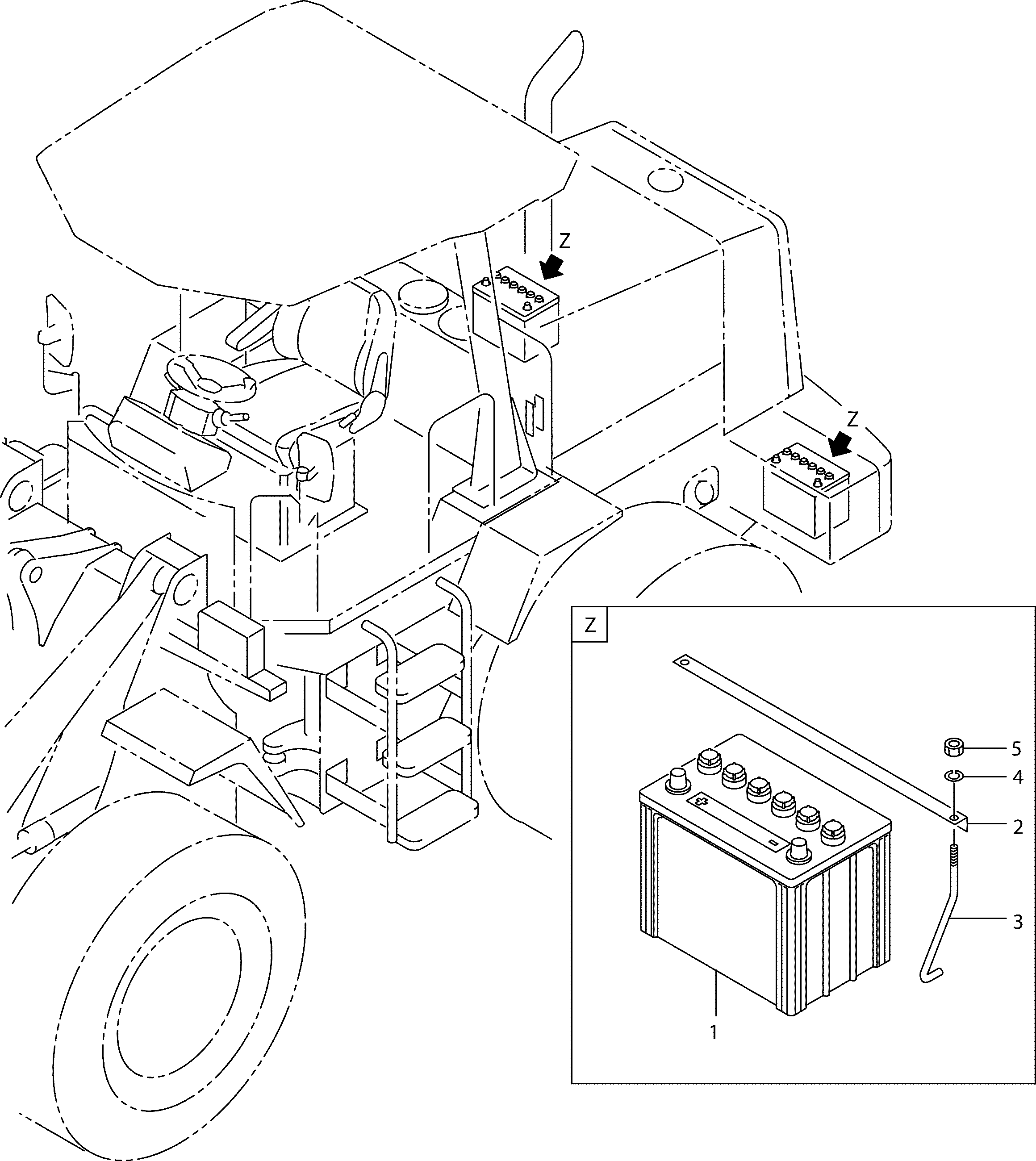 Схема Аккумулятор HITACHI LX80-7